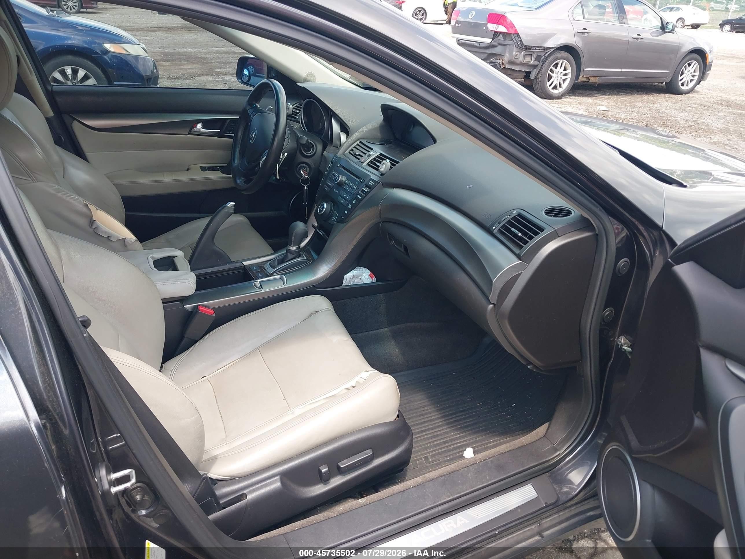 2012 Acura Tl 3.7 Gray vin: 19UUA9F26CA010981