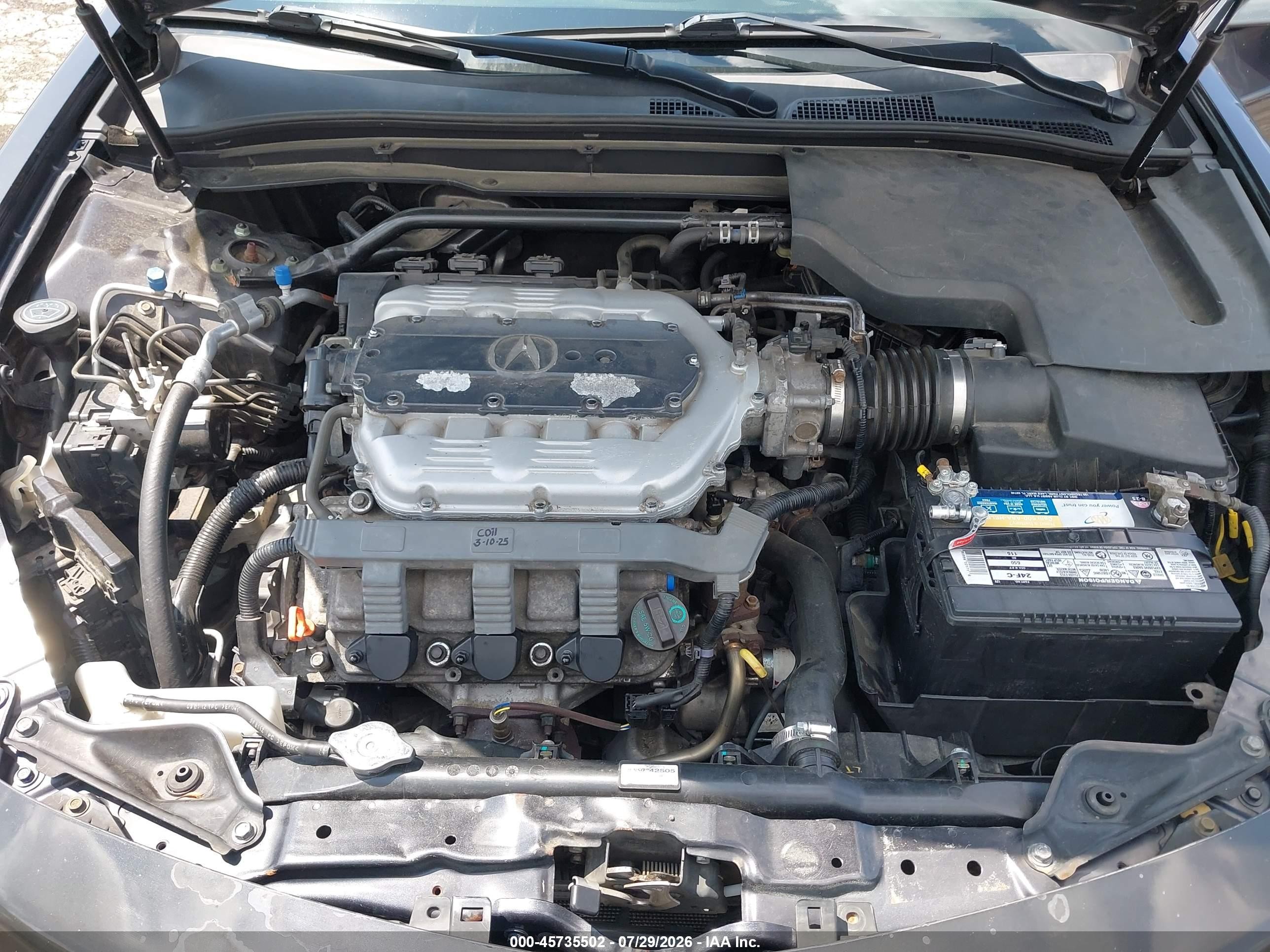2012 Acura Tl 3.7 Gray vin: 19UUA9F26CA010981