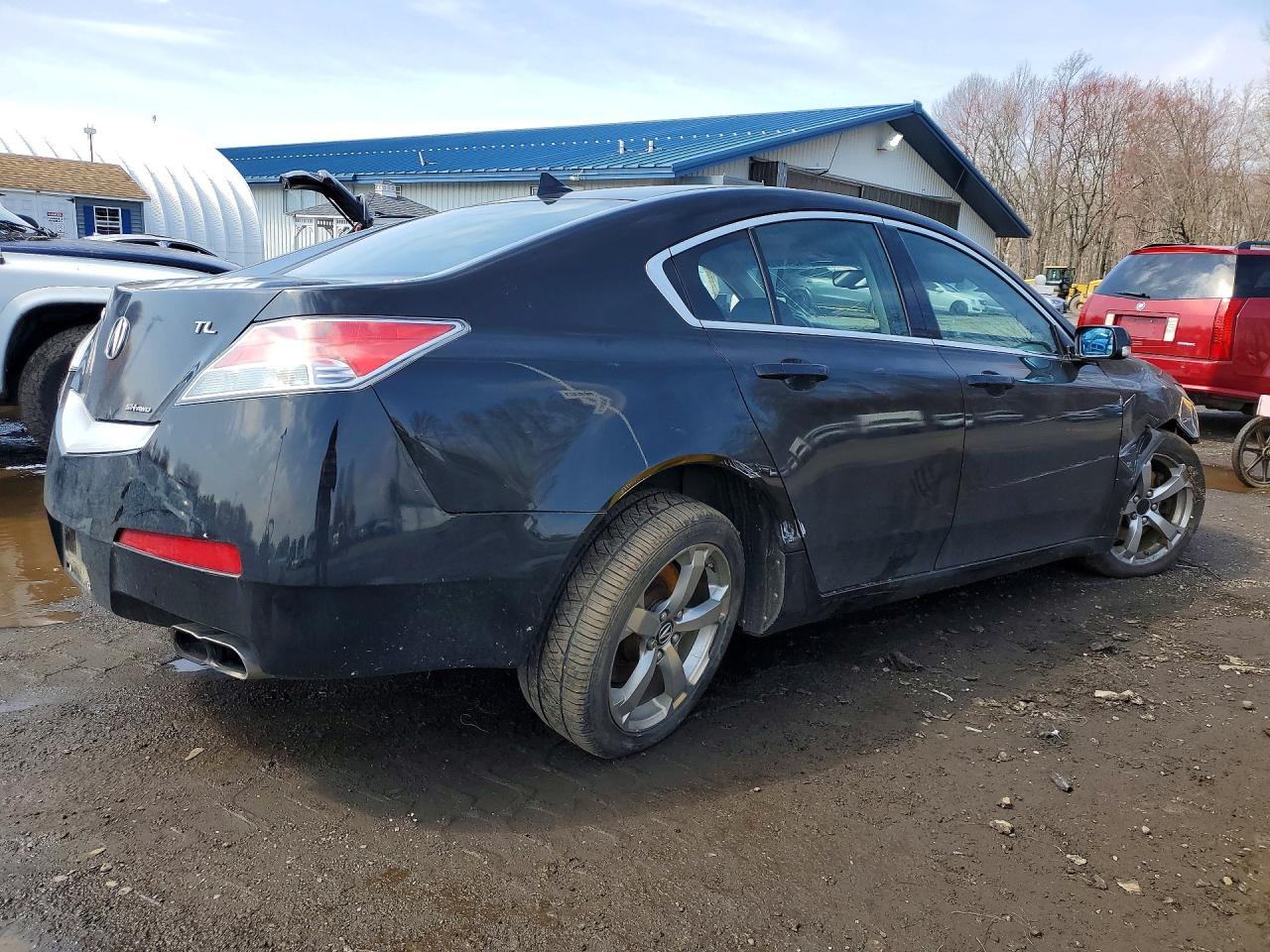 2010 Acura Tl Black vin: 19UUA9F2XAA001522