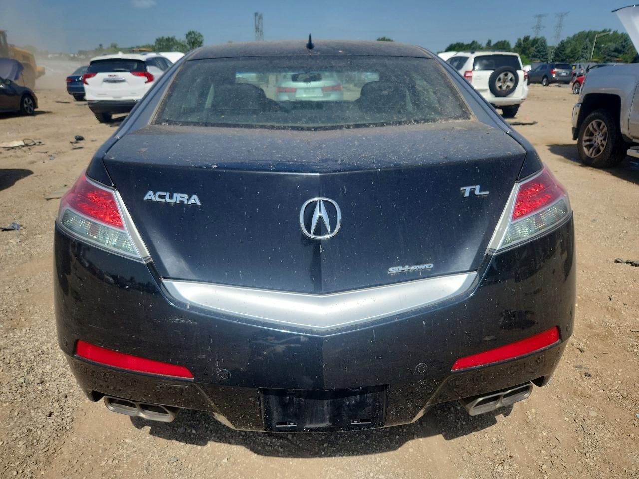 2011 Acura Tl Черный vin: 19UUA9F2XBA001196