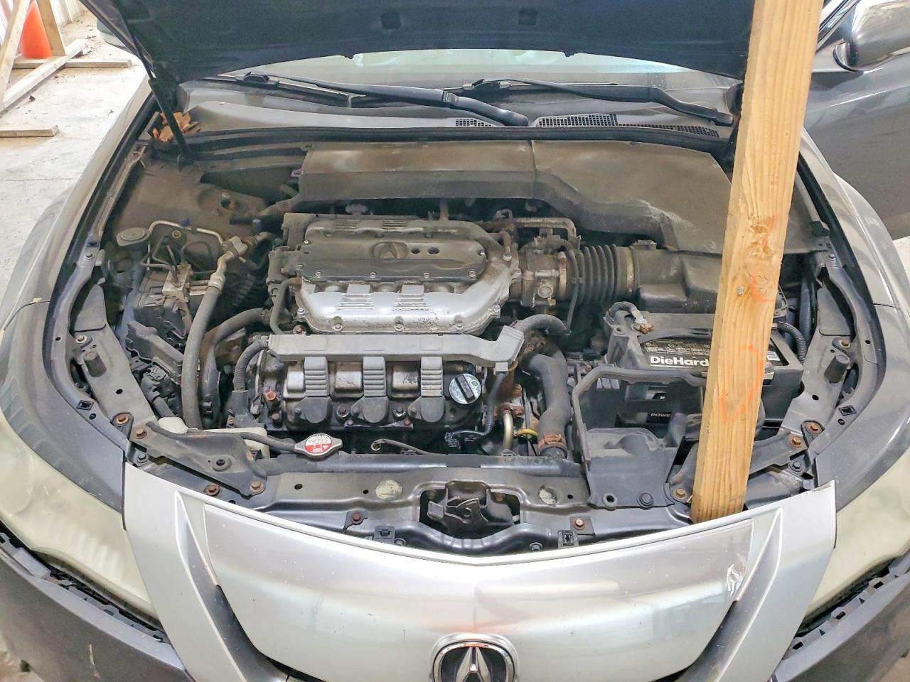 2010 Acura Tl Charcoal vin: 19UUA9F50AA000065
