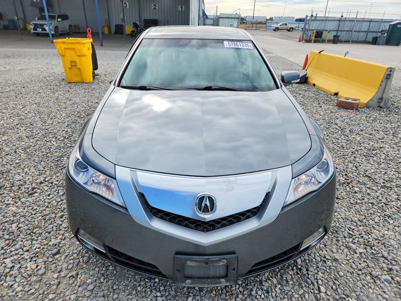 2010 Acura Tl Gray vin: 19UUA9F50AA002494