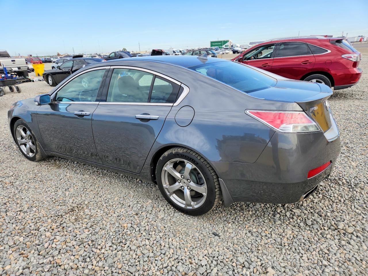 2010 Acura Tl Gray vin: 19UUA9F50AA002494