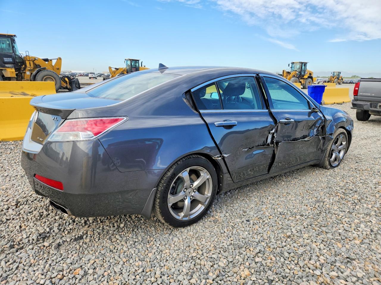 2010 Acura Tl Gray vin: 19UUA9F50AA002494