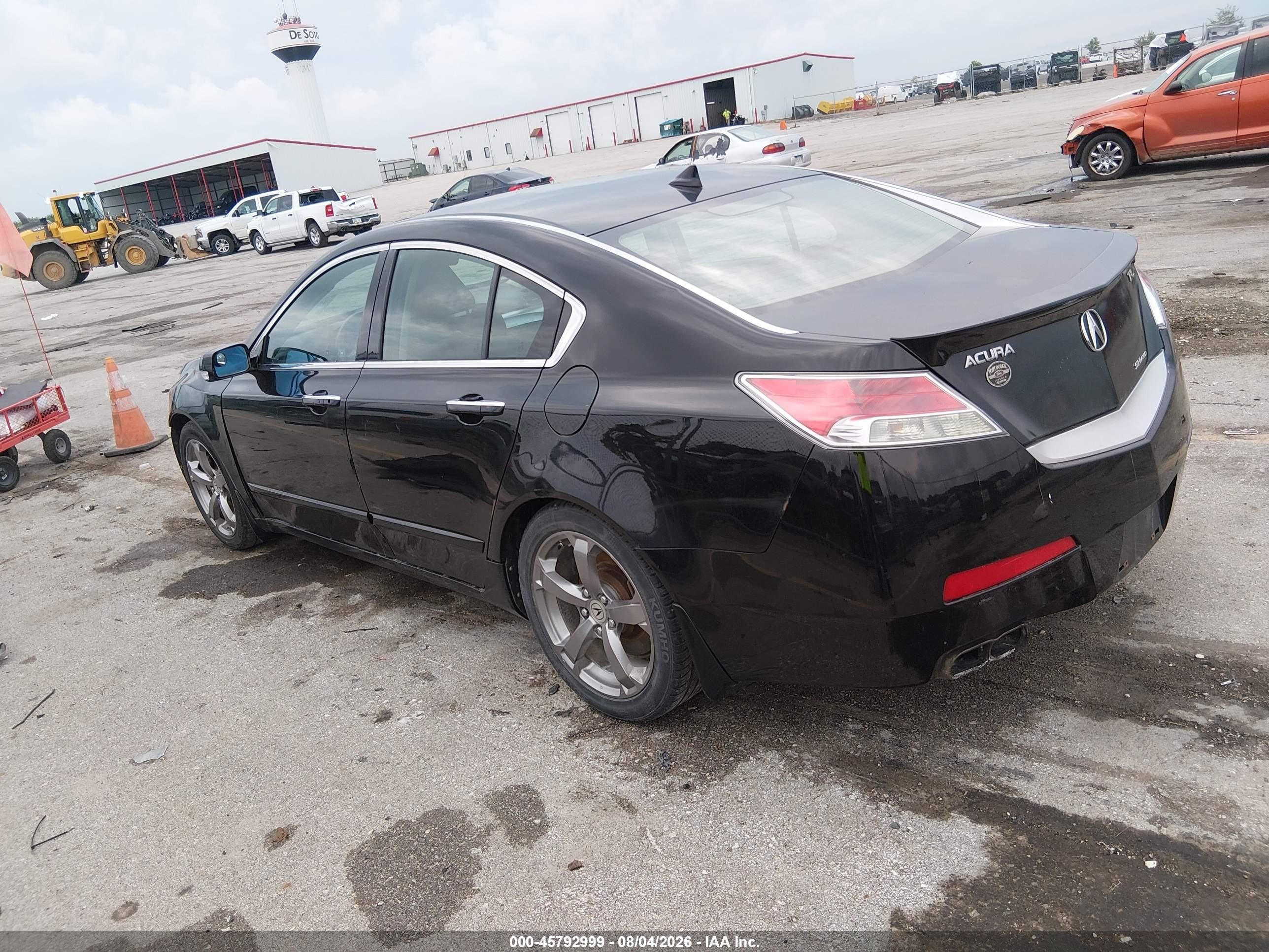 2010 Acura Tl 3.7 Black vin: 19UUA9F50AA004987