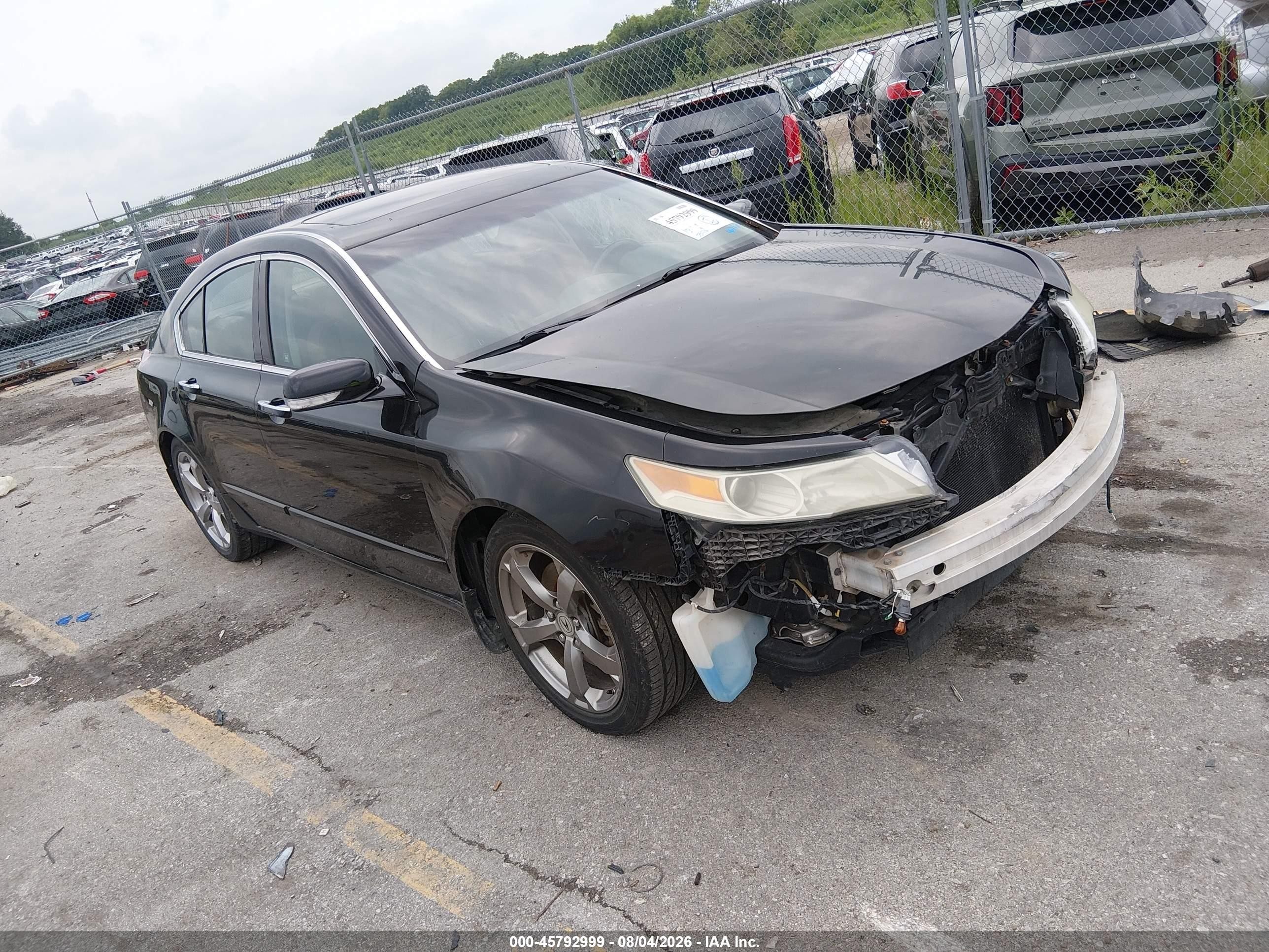 2010 Acura Tl 3.7 Black vin: 19UUA9F50AA004987