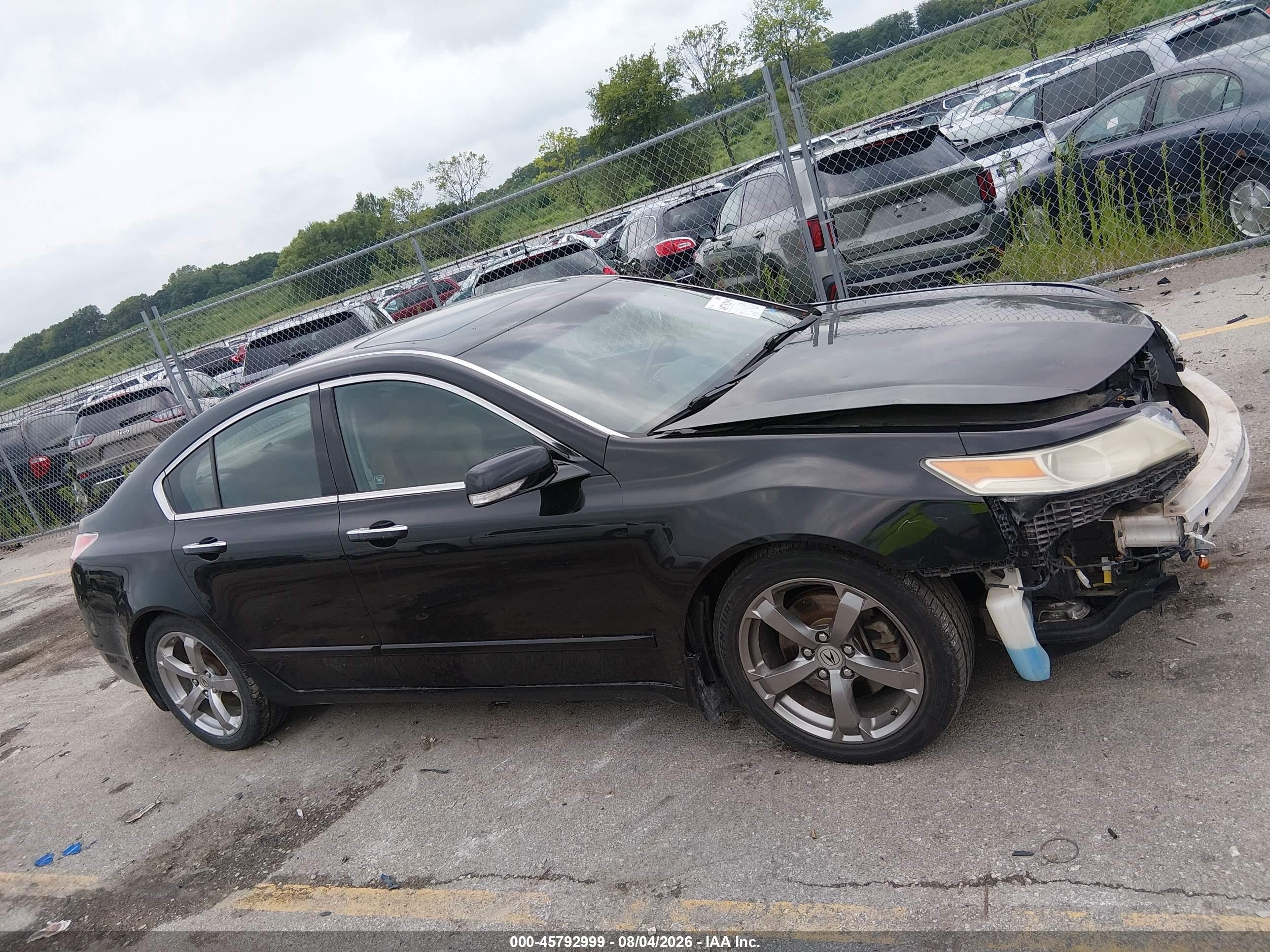 2010 Acura Tl 3.7 Black vin: 19UUA9F50AA004987