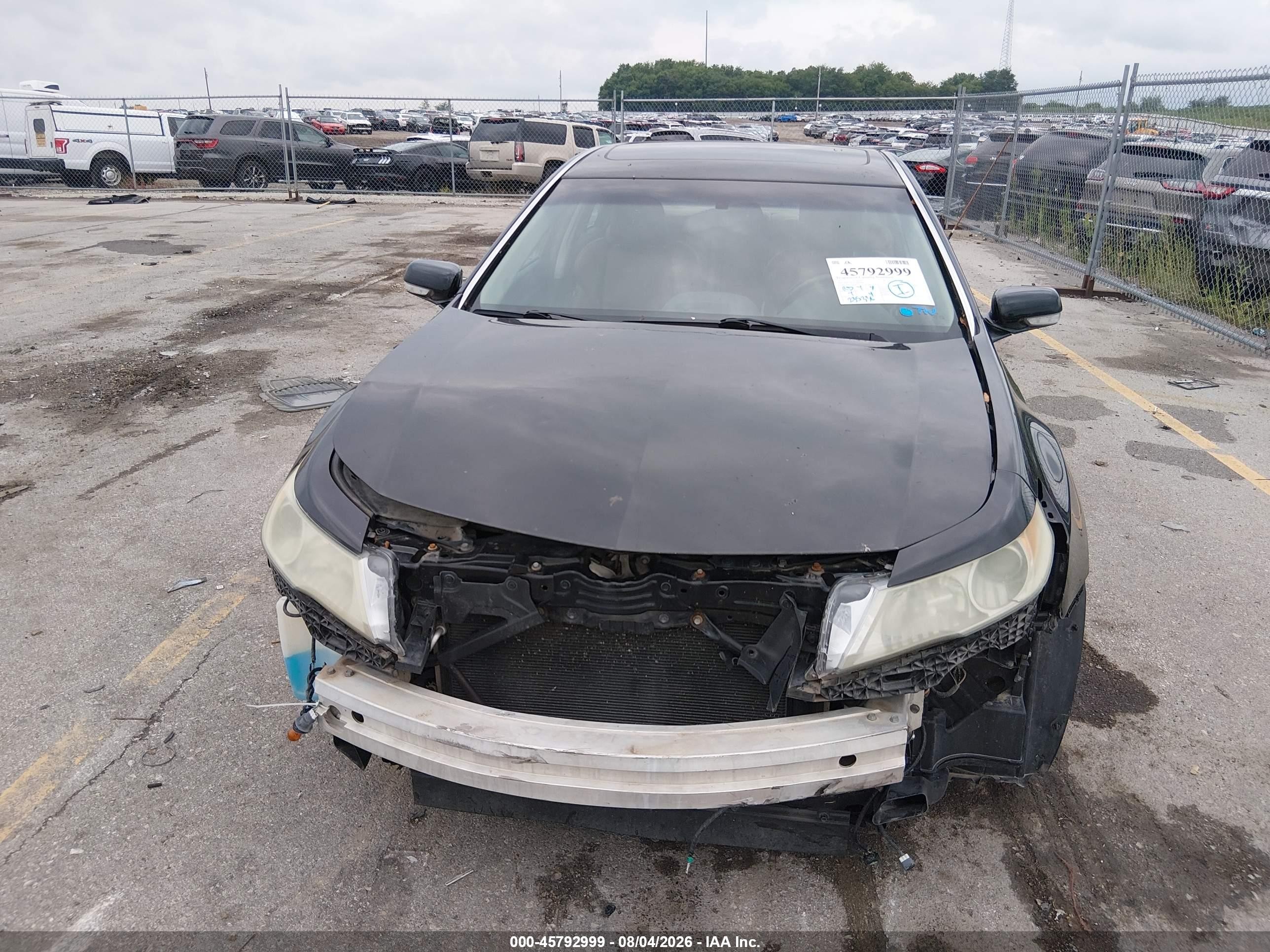 2010 Acura Tl 3.7 Black vin: 19UUA9F50AA004987