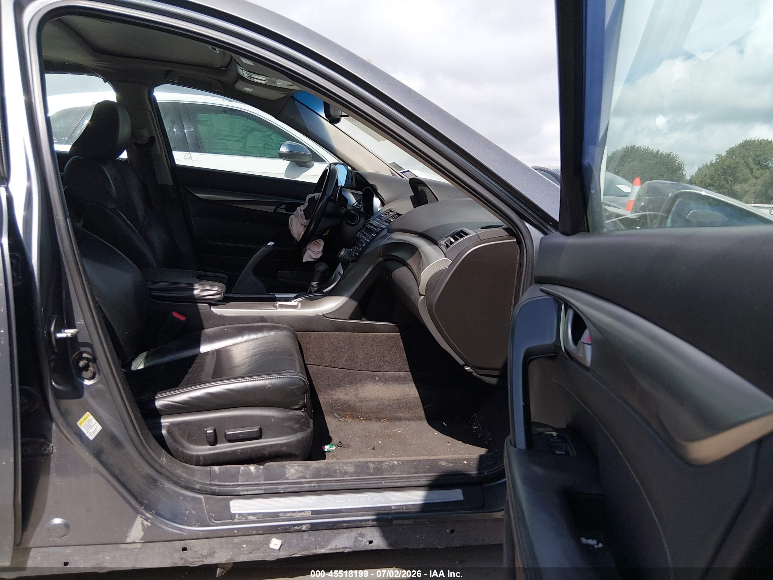 2011 Acura Tl 3.7 Gray vin: 19UUA9F50BA002738