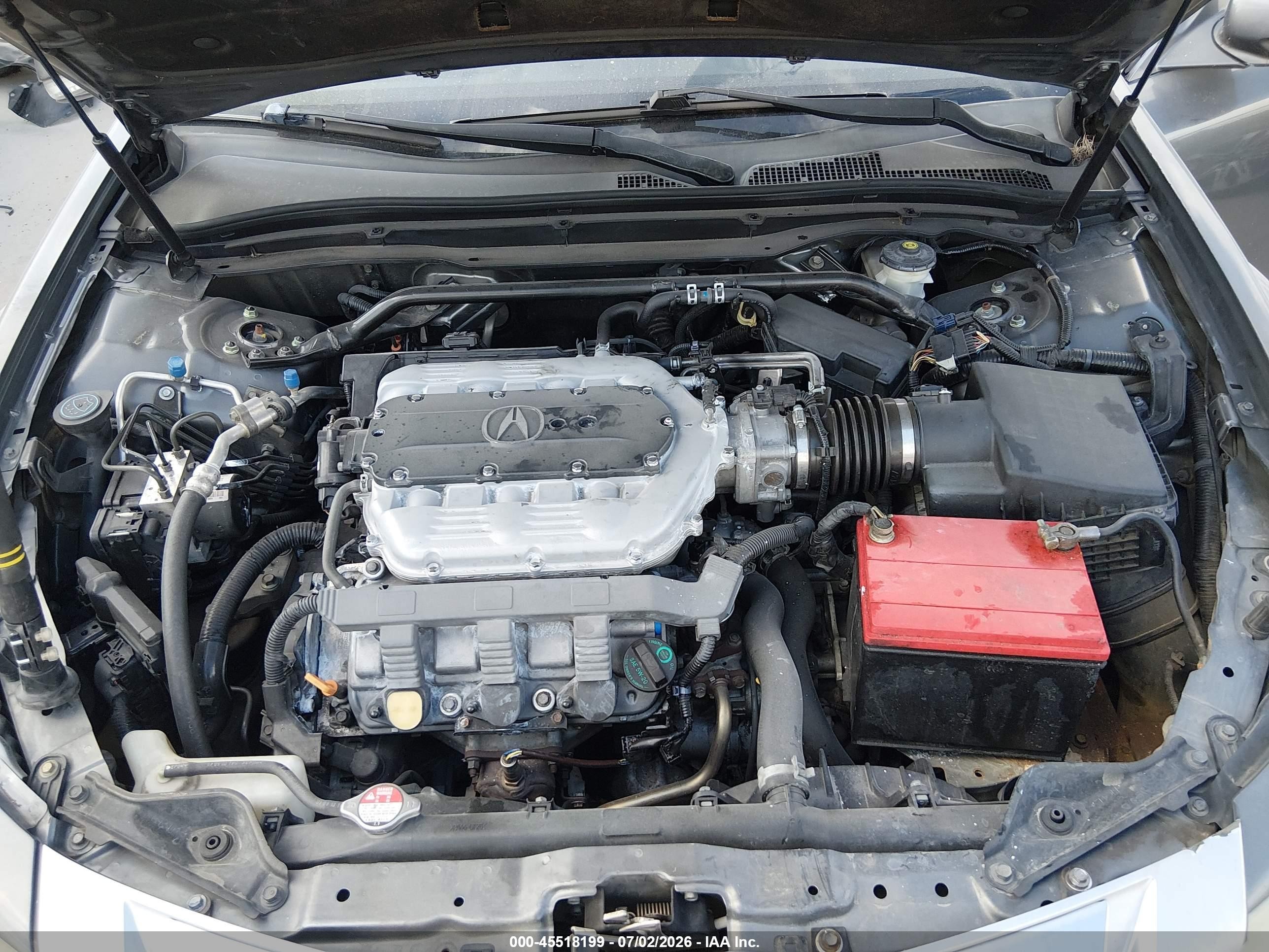 2011 Acura Tl 3.7 Gray vin: 19UUA9F50BA002738