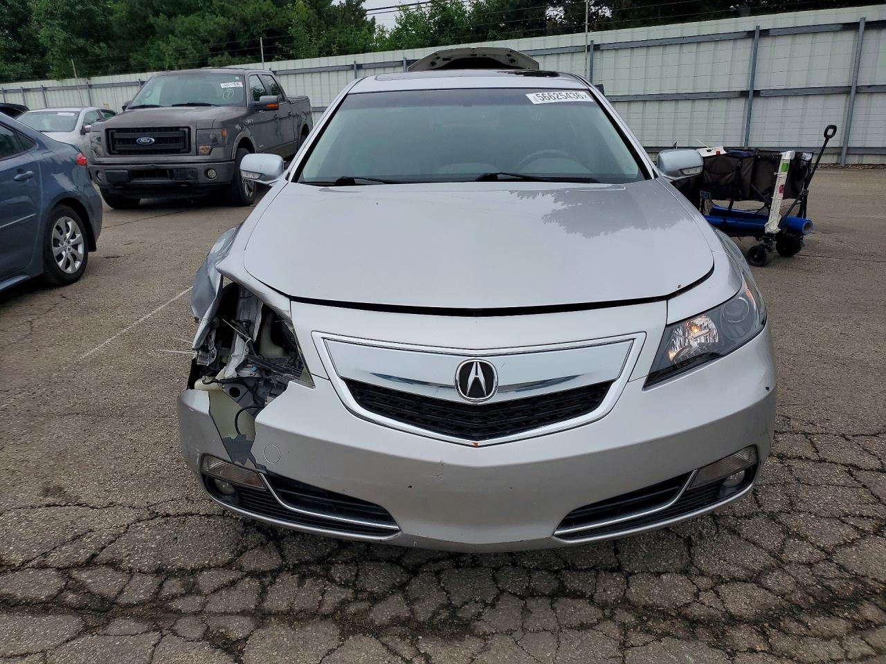 2012 Acura Tl Silver vin: 19UUA9F50CA003907
