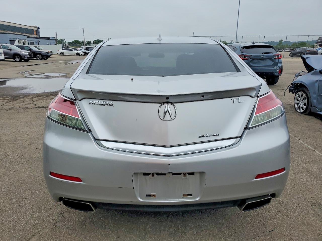 2012 Acura Tl Silver vin: 19UUA9F50CA003907