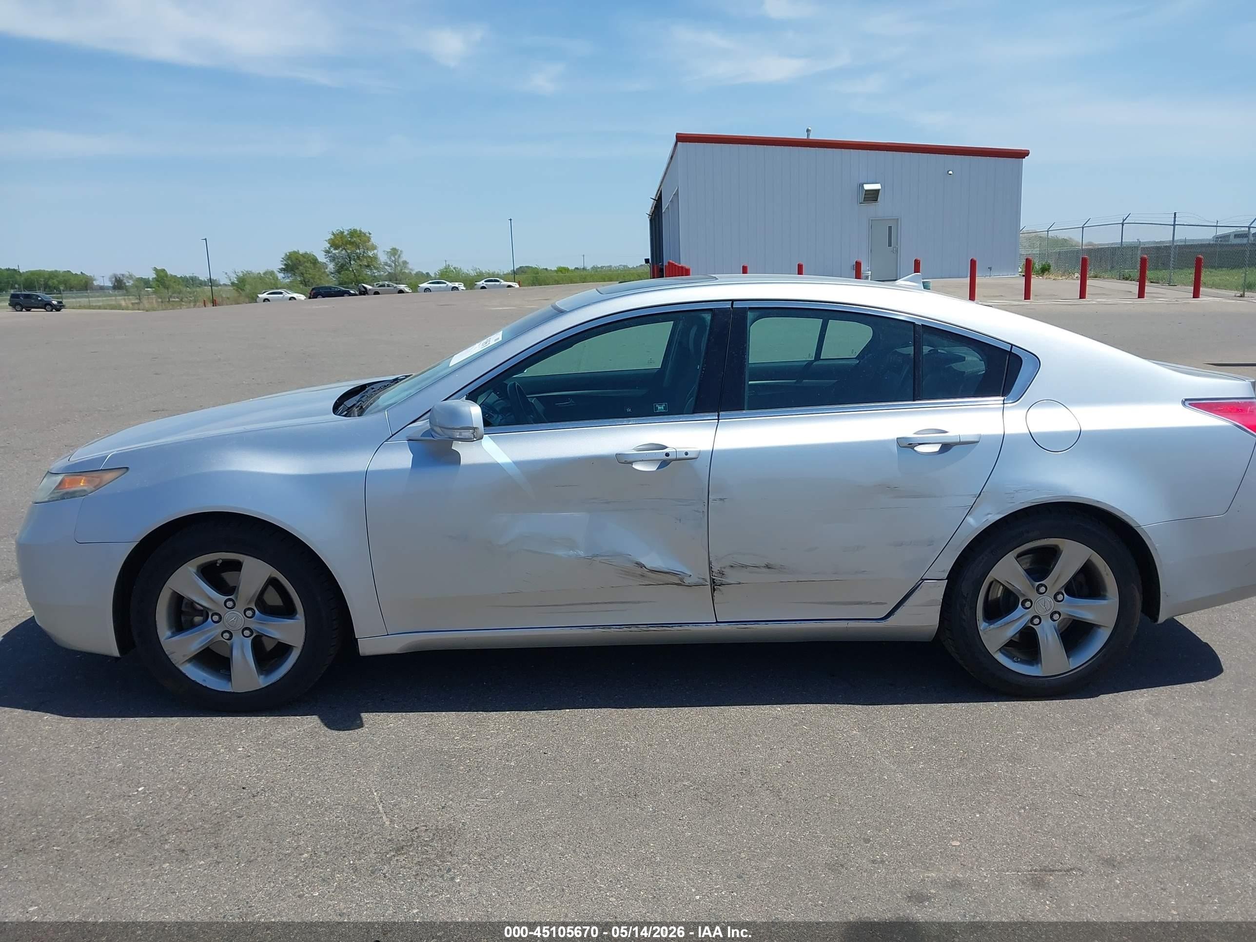 2012 Acura Tl 3.7 Silver vin: 19UUA9F50CA010727