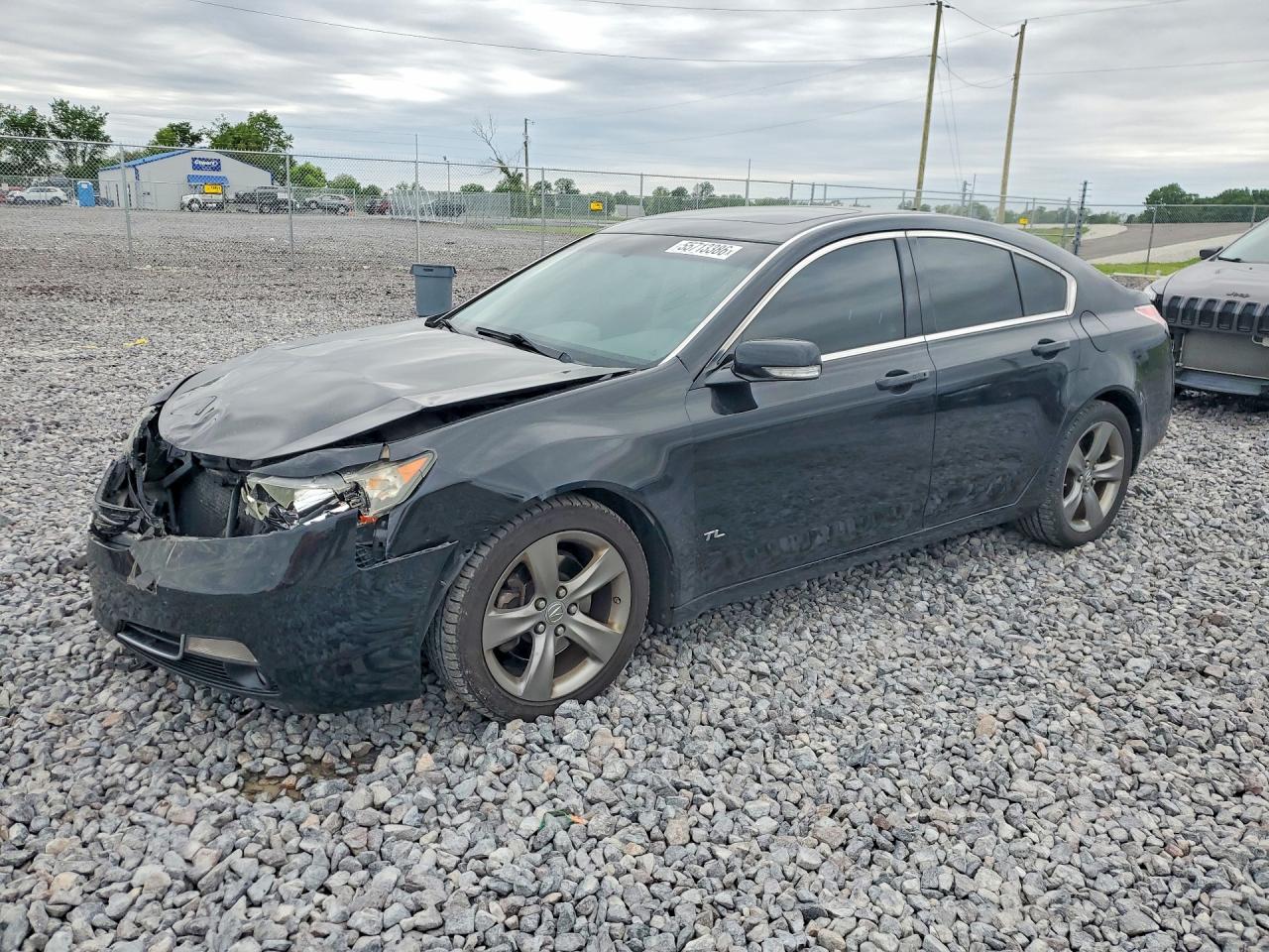 2013 Acura Tl Tech Black vin: 19UUA9F50DA005156