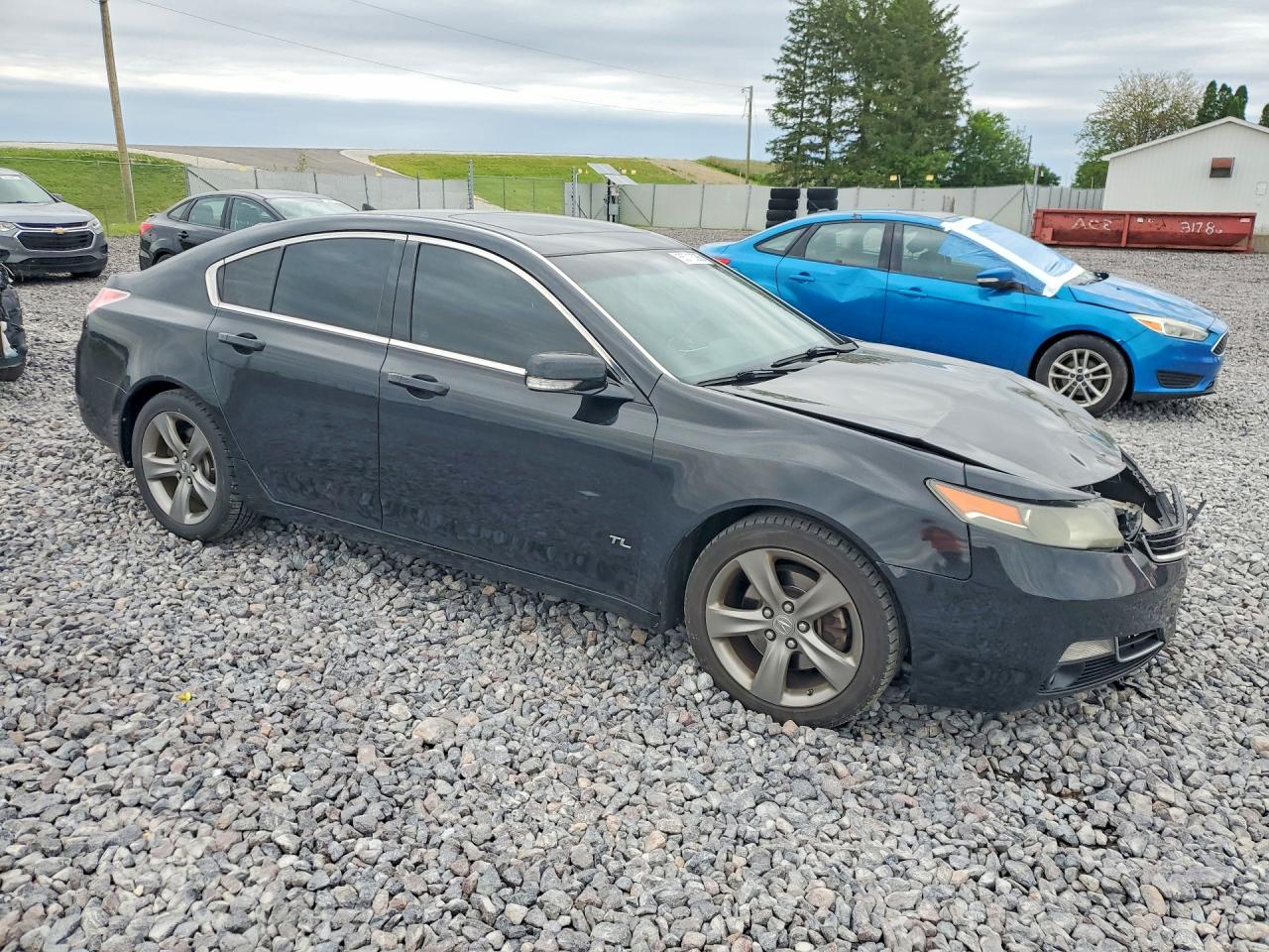 2013 Acura Tl Tech Black vin: 19UUA9F50DA005156