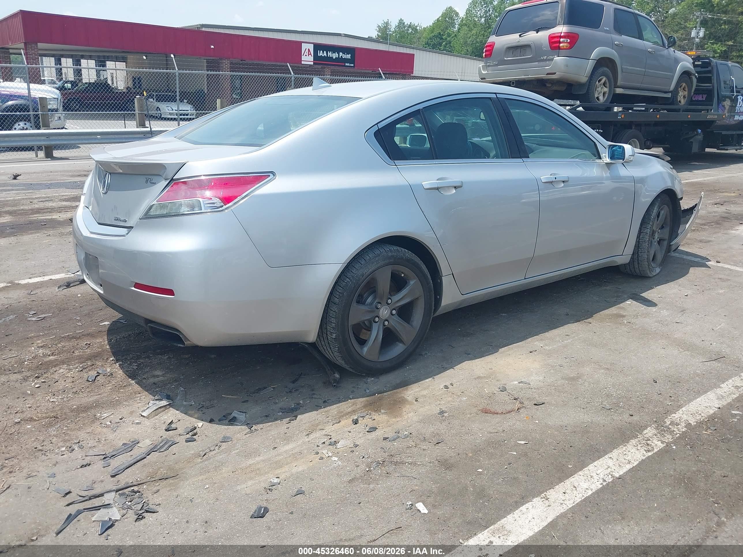 2013 Acura Tl 3.7 Gray vin: 19UUA9F50DA005285