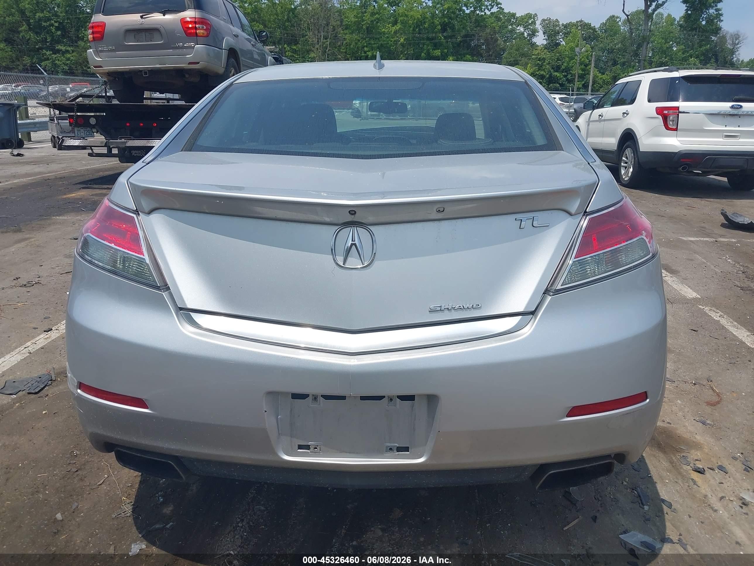 2013 Acura Tl 3.7 Gray vin: 19UUA9F50DA005285