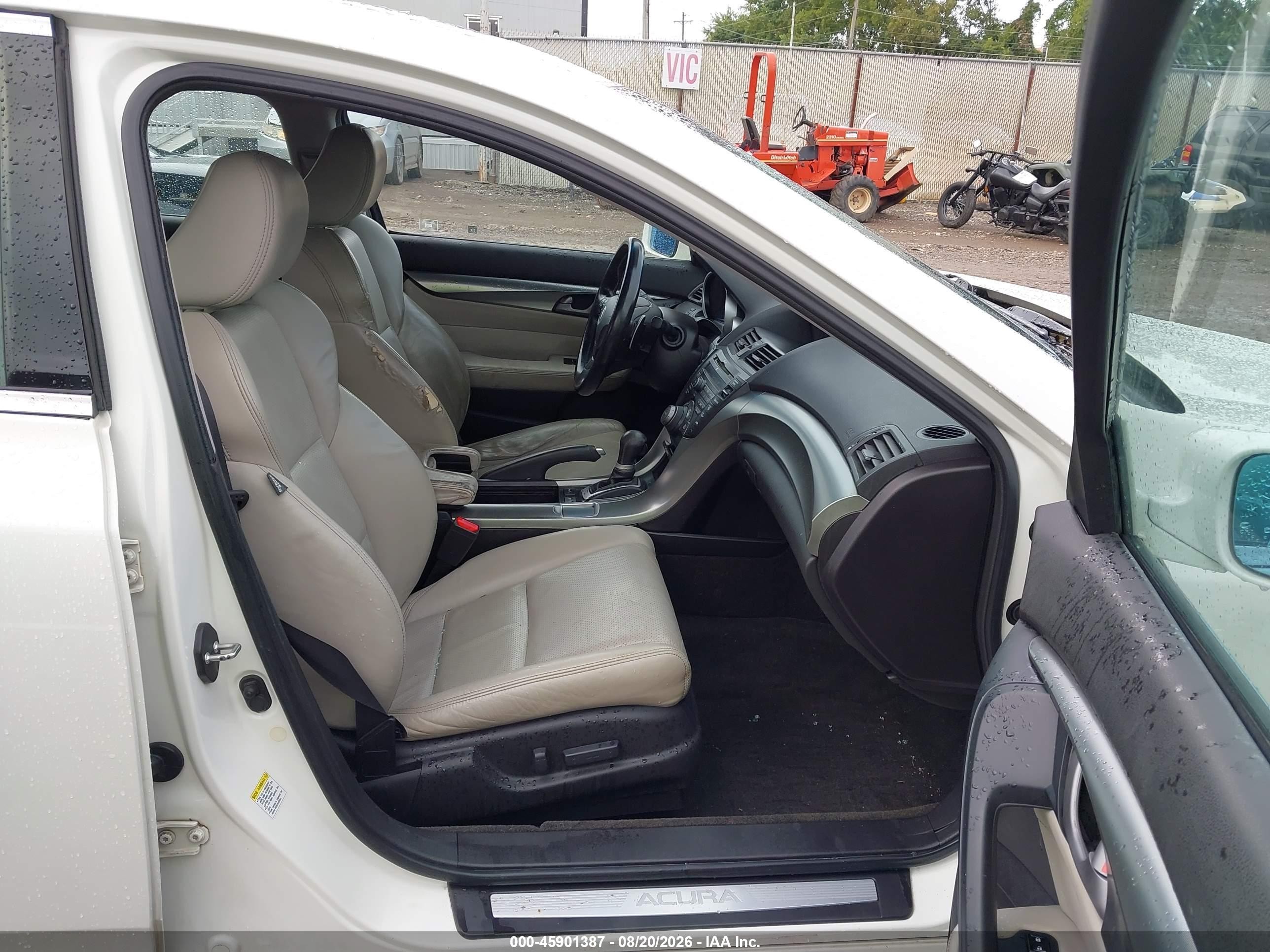 2010 Acura Tl 3.7 White vin: 19UUA9F51AA000947