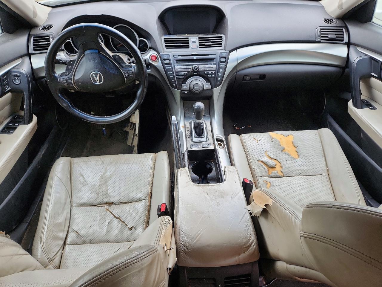 2010 Acura Tl Белый vin: 19UUA9F51AA004061