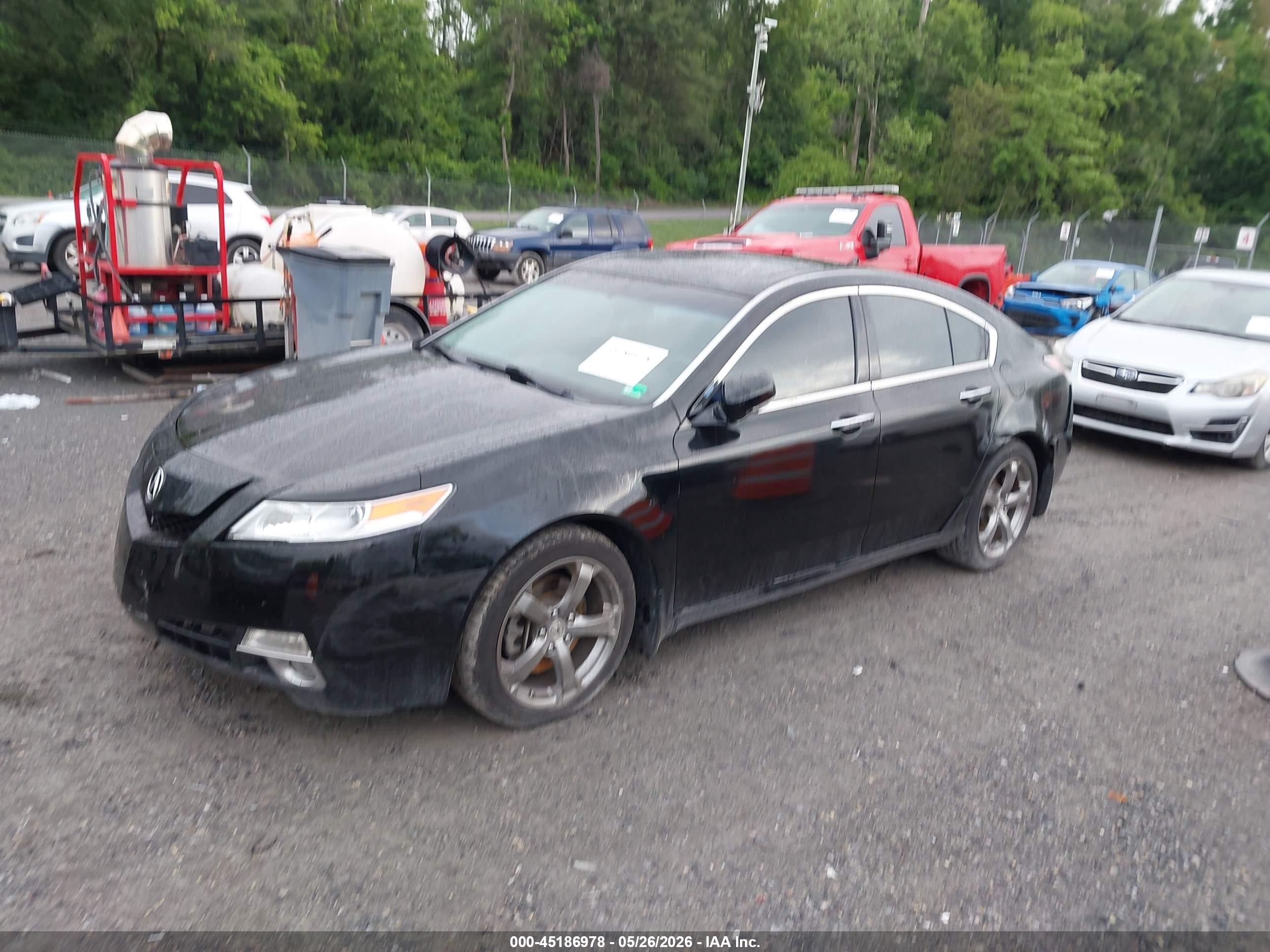 2010 Acura Tl 3.7 Black vin: 19UUA9F51AA005971