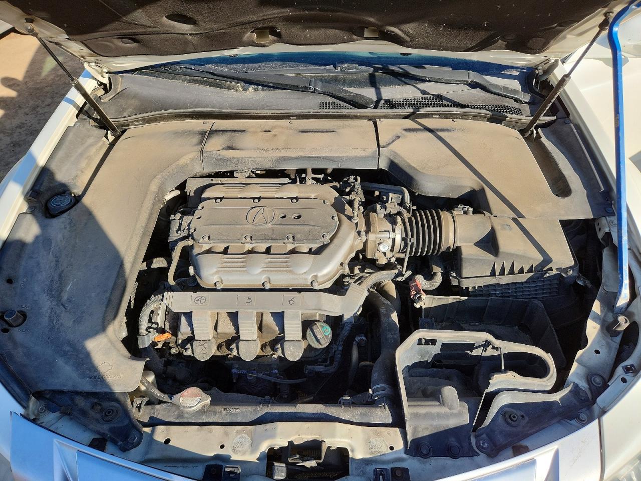 2010 Acura Tl White vin: 19UUA9F51AA800227