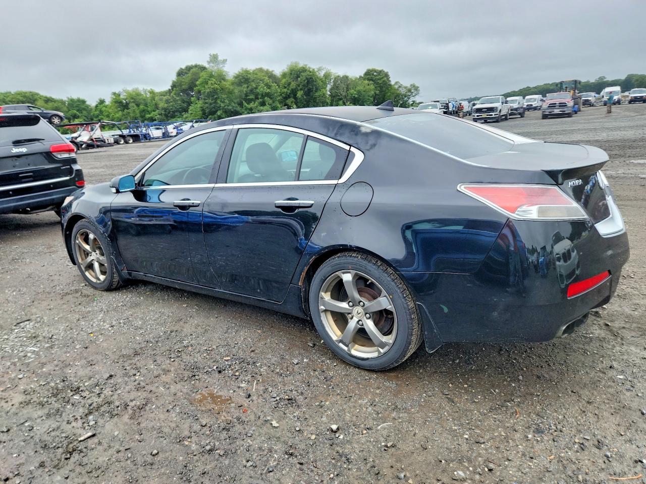 2011 Acura Tl Black vin: 19UUA9F51BA000626