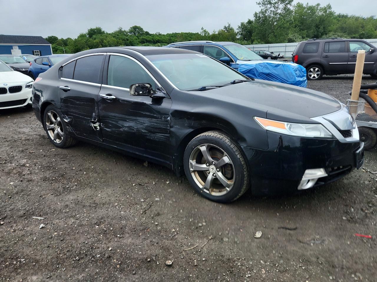 2011 Acura Tl Black vin: 19UUA9F51BA000626