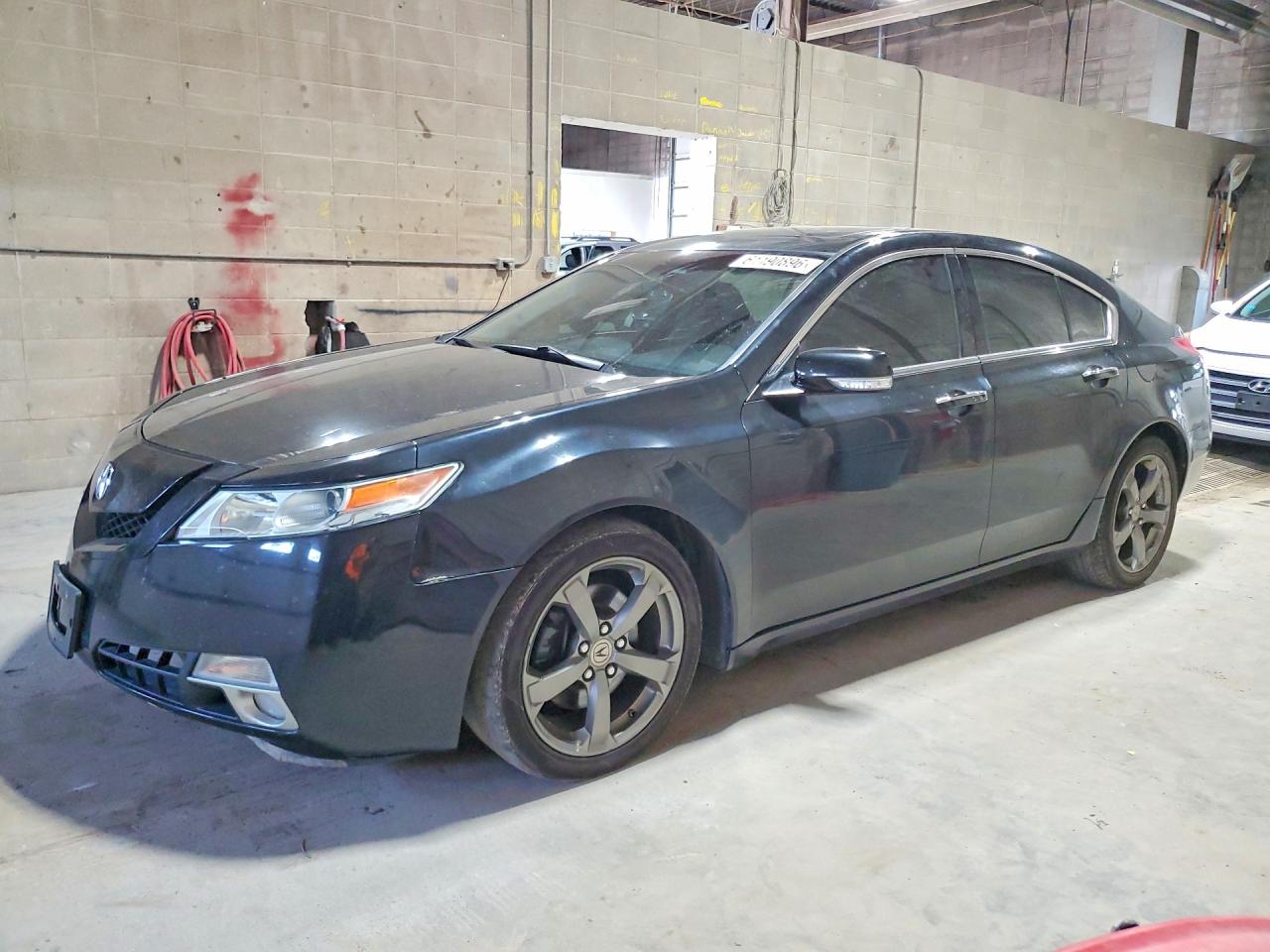 2011 Acura Tl Черный vin: 19UUA9F51BA002859