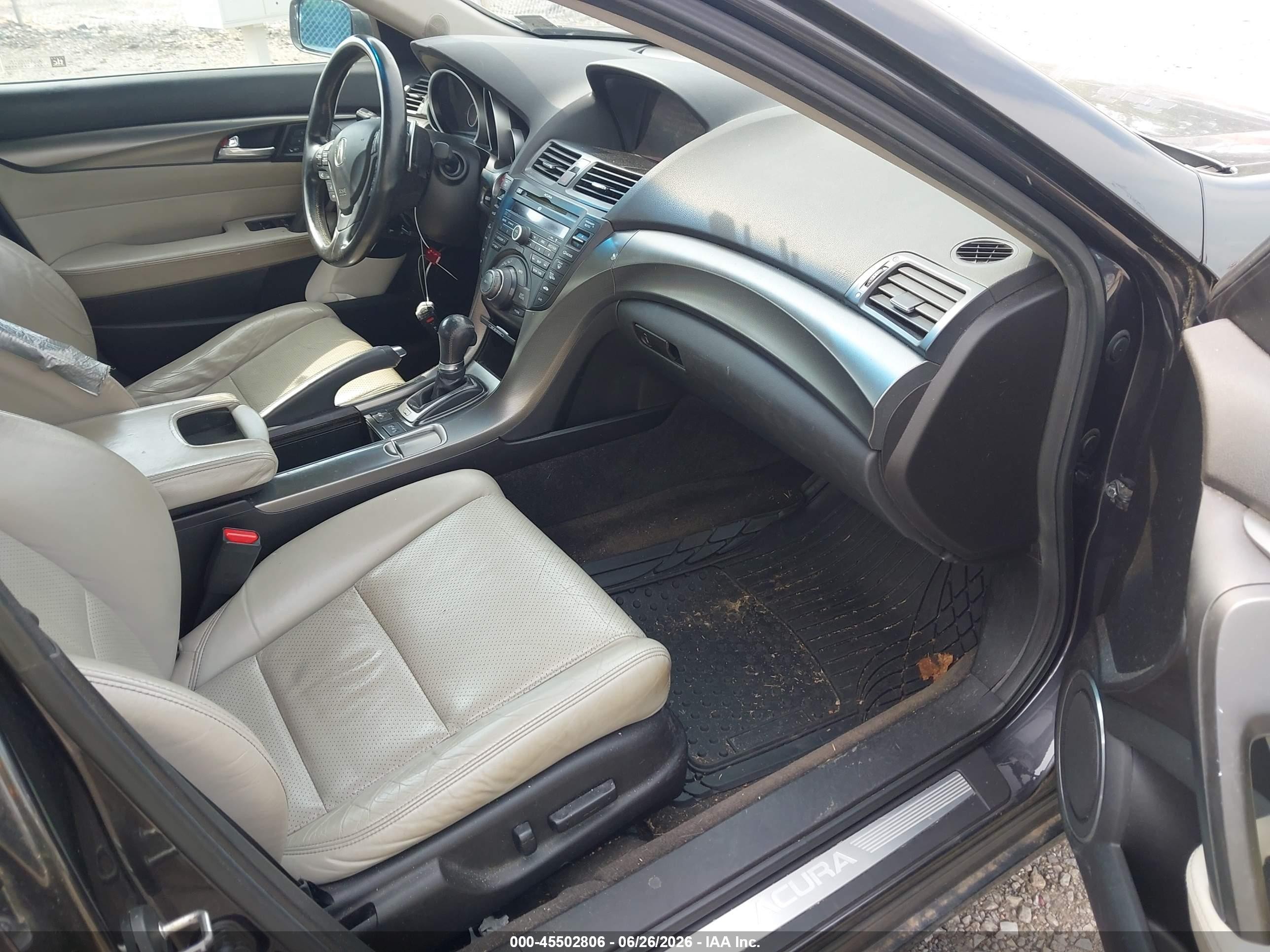 2012 Acura Tl 3.7 Gray vin: 19UUA9F51CA000935