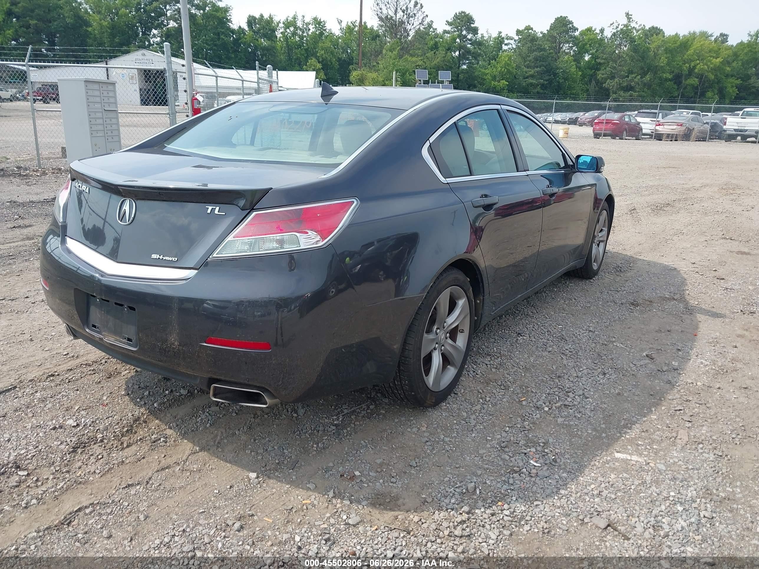 2012 Acura Tl 3.7 Gray vin: 19UUA9F51CA000935