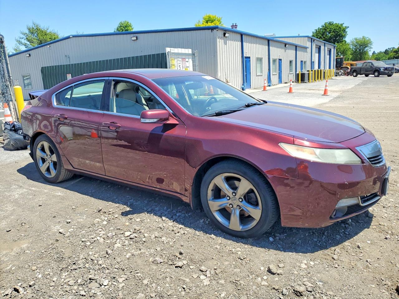 2012 Acura Tl Burgundy vin: 19UUA9F51CA002202