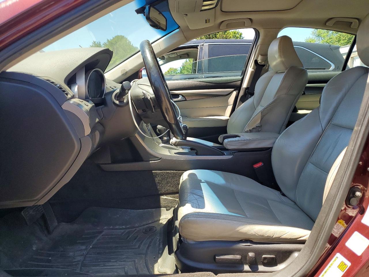2012 Acura Tl Burgundy vin: 19UUA9F51CA002202