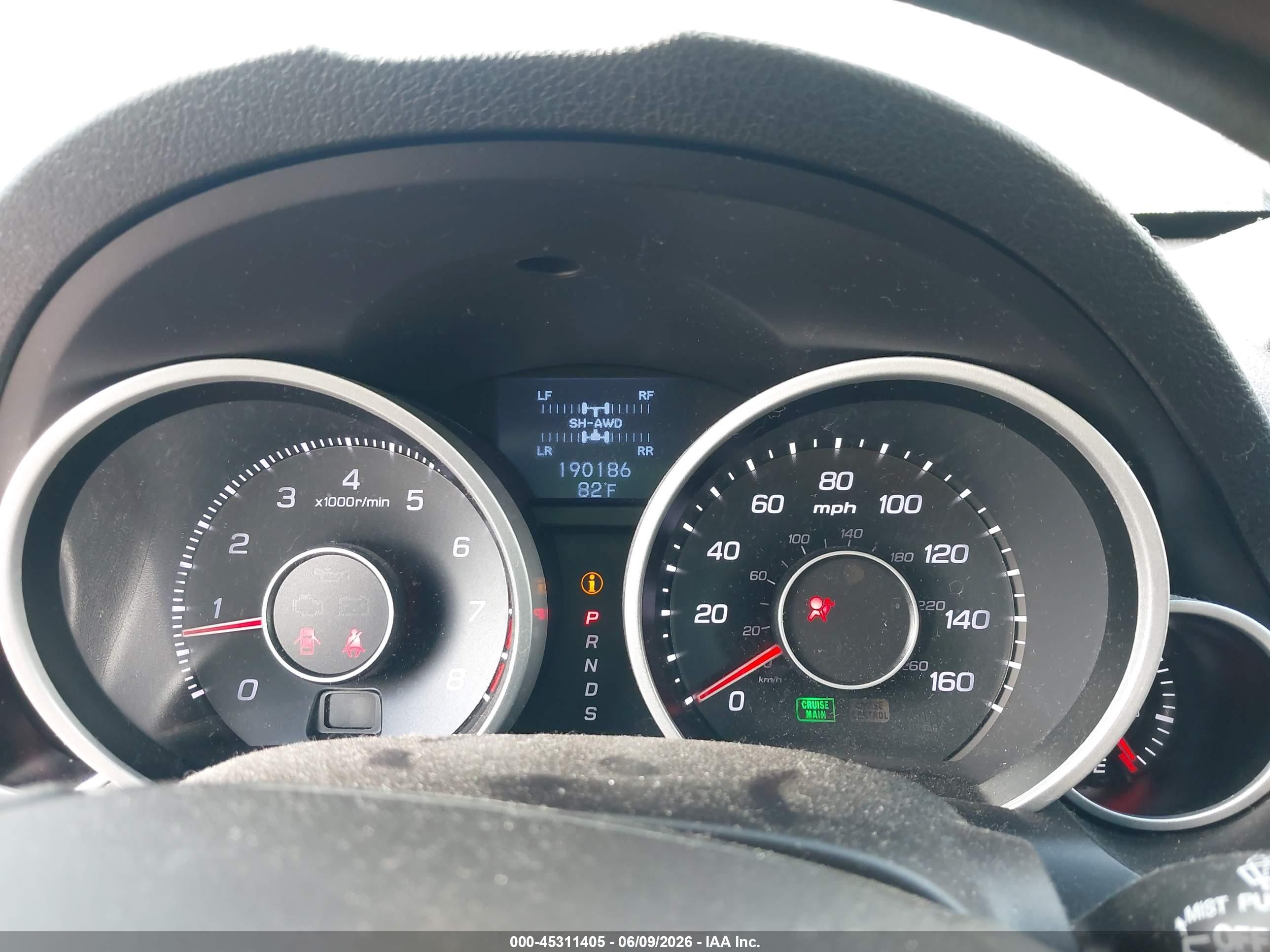 2012 Acura Tl 3.7 Black vin: 19UUA9F51CA004192