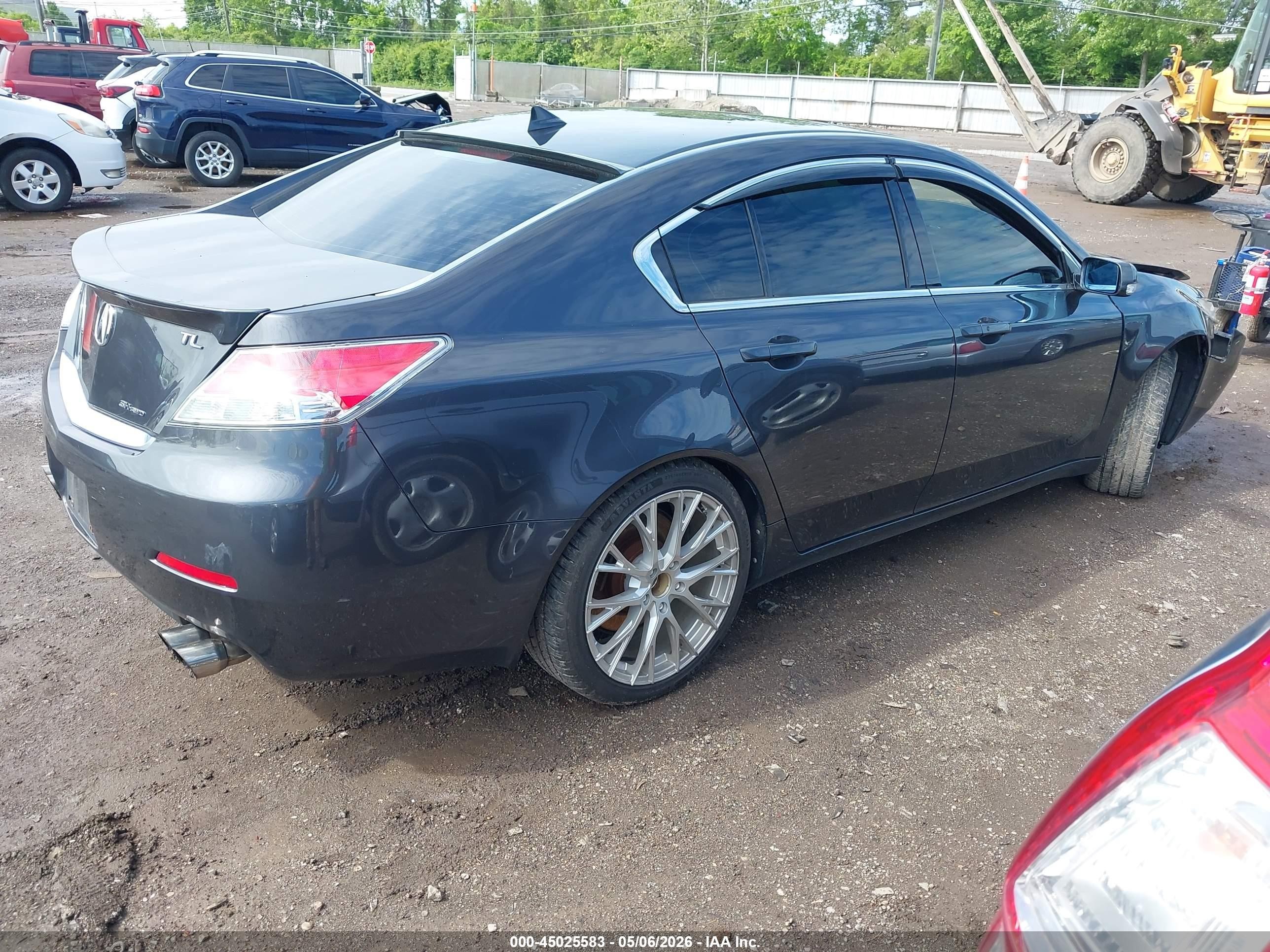 2012 Acura Tl 3.7 Серый vin: 19UUA9F51CA008100
