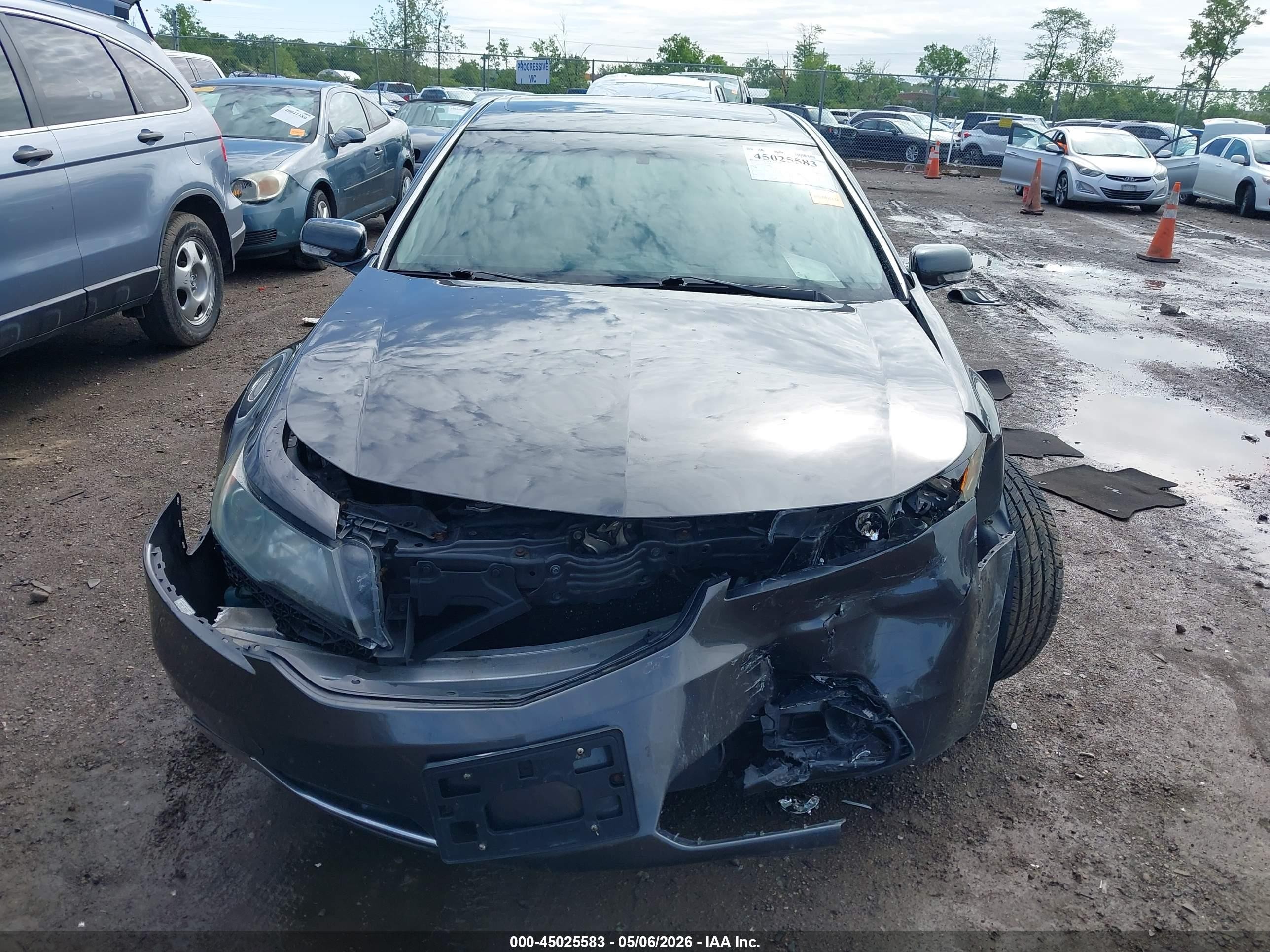 2012 Acura Tl 3.7 Серый vin: 19UUA9F51CA008100
