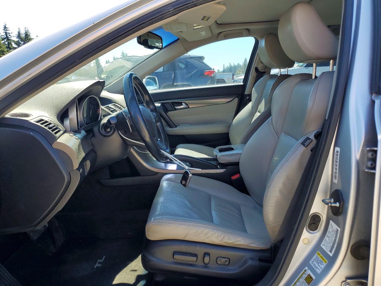 2012 Acura Tl Silver vin: 19UUA9F51CA010140