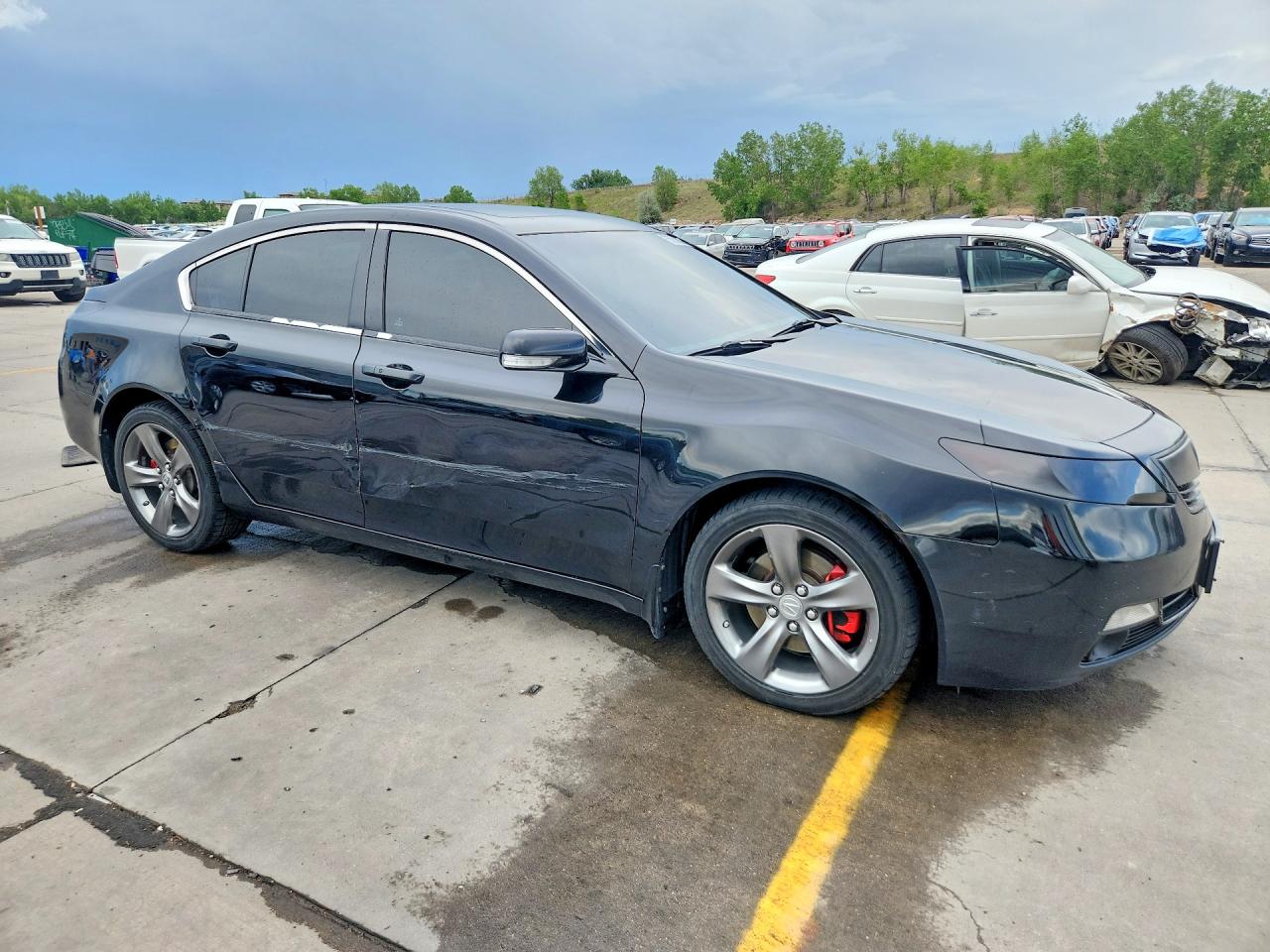 2013 Acura Tl Tech Black vin: 19UUA9F51DA005148