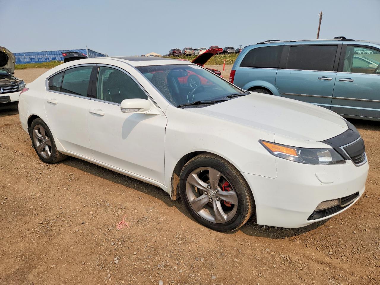 2013 Acura Tl Tech Белый vin: 19UUA9F51DA800930