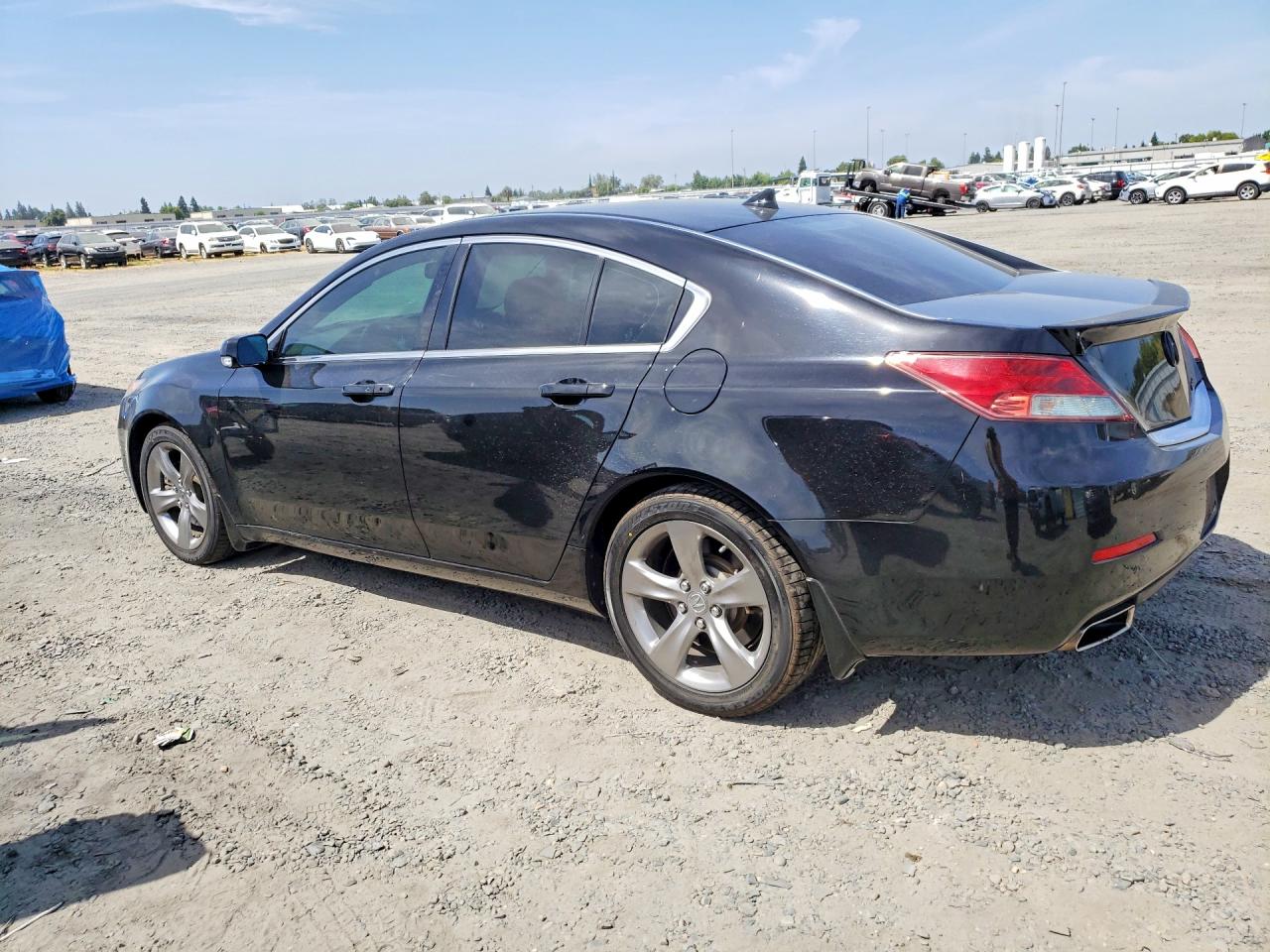 2014 Acura Tl Tech Черный vin: 19UUA9F51EA001831