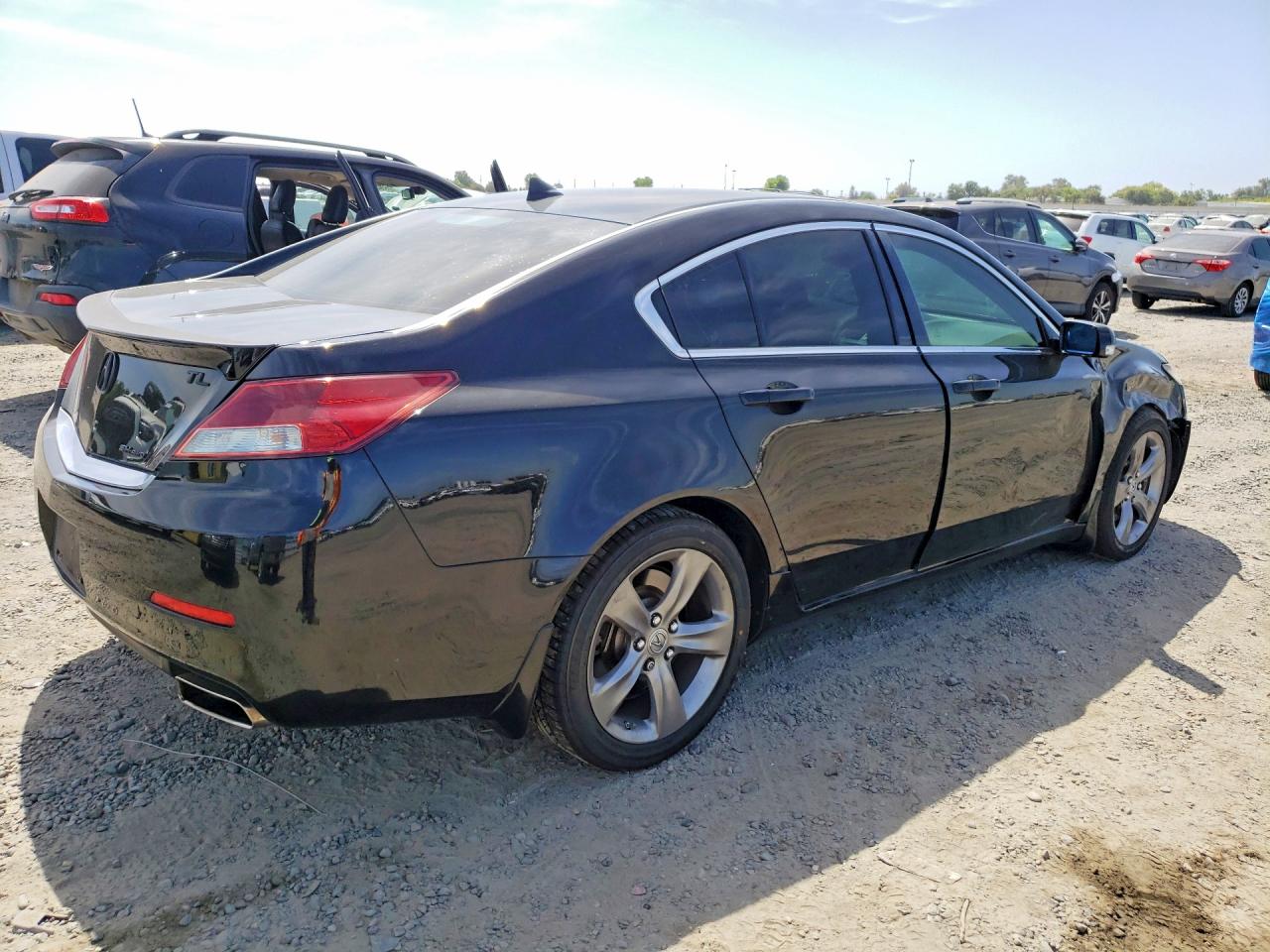 2014 Acura Tl Tech Черный vin: 19UUA9F51EA001831