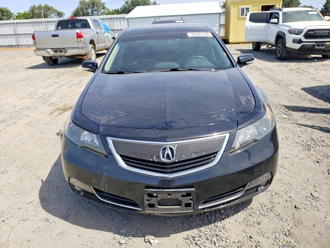 2014 Acura Tl Tech Черный vin: 19UUA9F51EA001831
