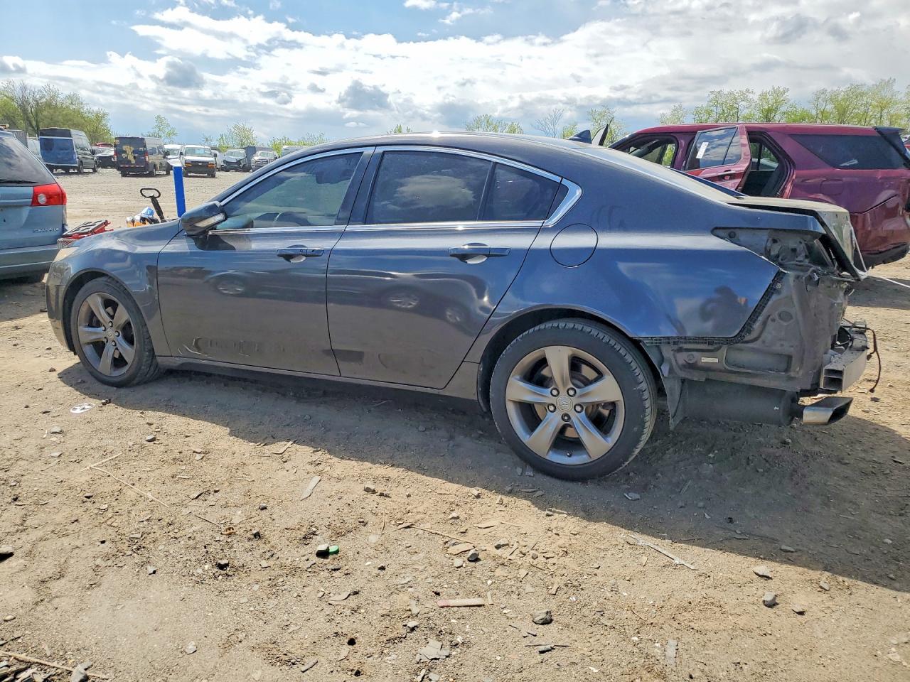 2014 Acura Tl Tech Charcoal vin: 19UUA9F51EA001943