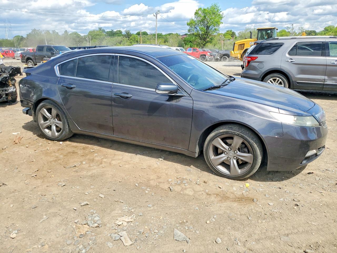 2014 Acura Tl Tech Charcoal vin: 19UUA9F51EA001943