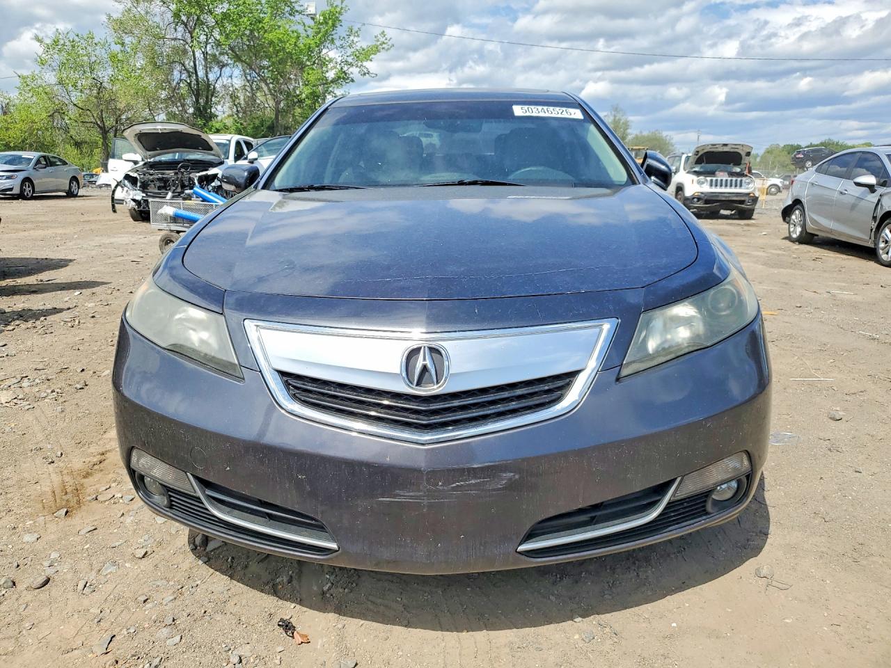 2014 Acura Tl Tech Charcoal vin: 19UUA9F51EA001943