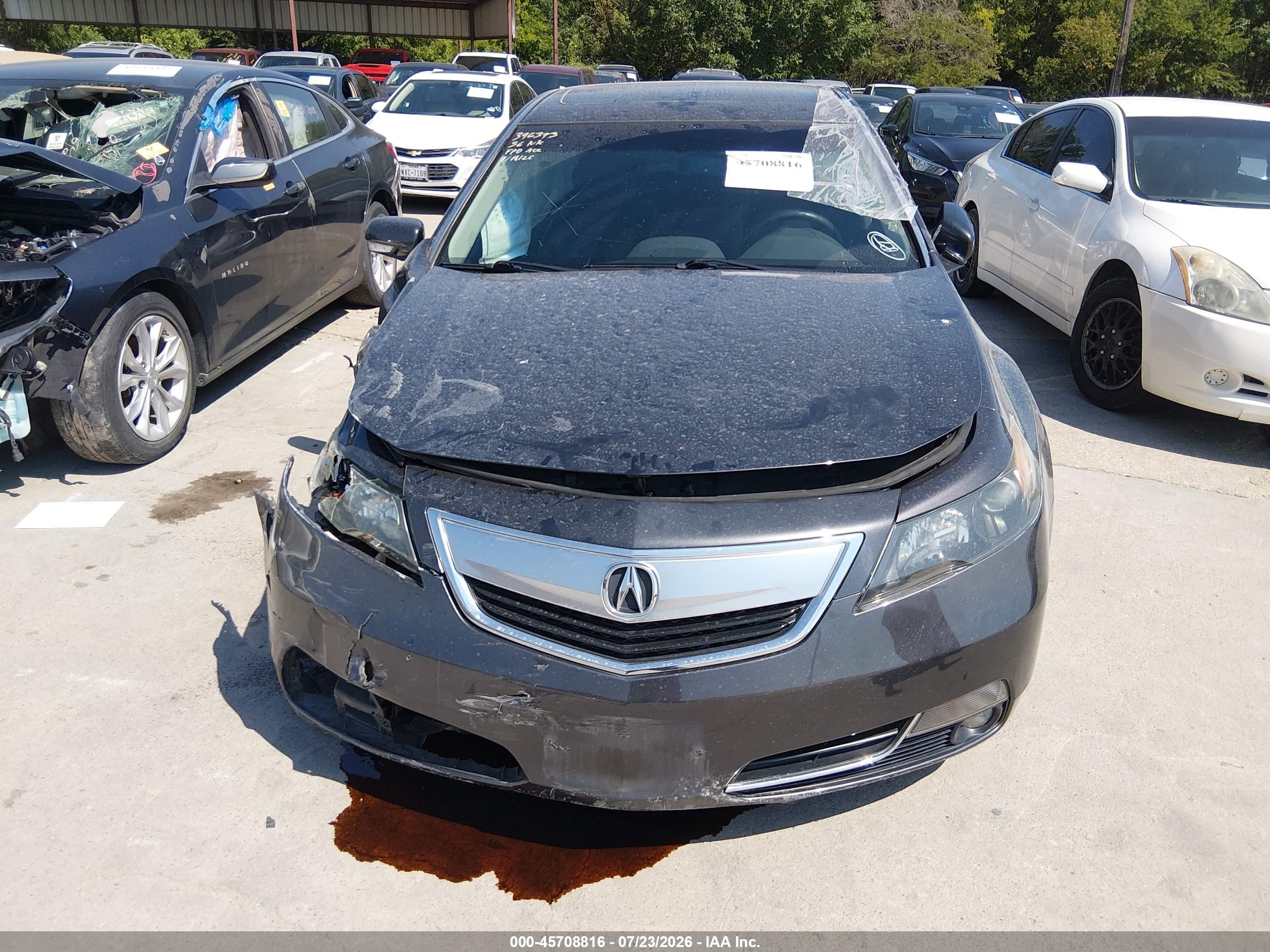 2014 Acura Tl 3.7 Черный vin: 19UUA9F51EA002770