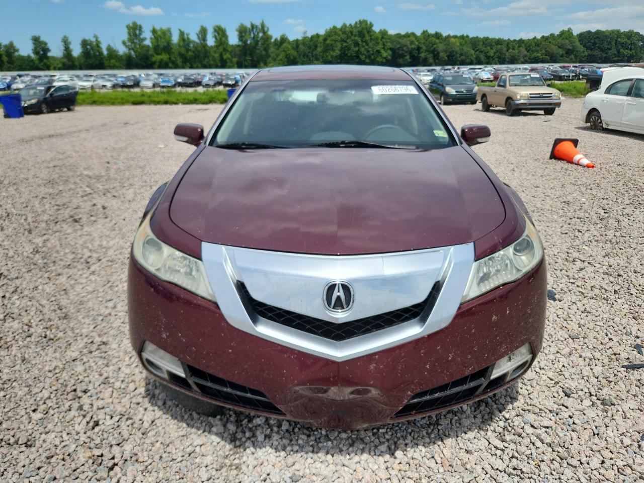 2010 Acura Tl Бордовый vin: 19UUA9F52AA003632