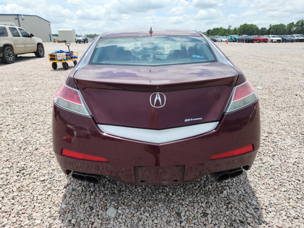 2010 Acura Tl Бордовый vin: 19UUA9F52AA003632