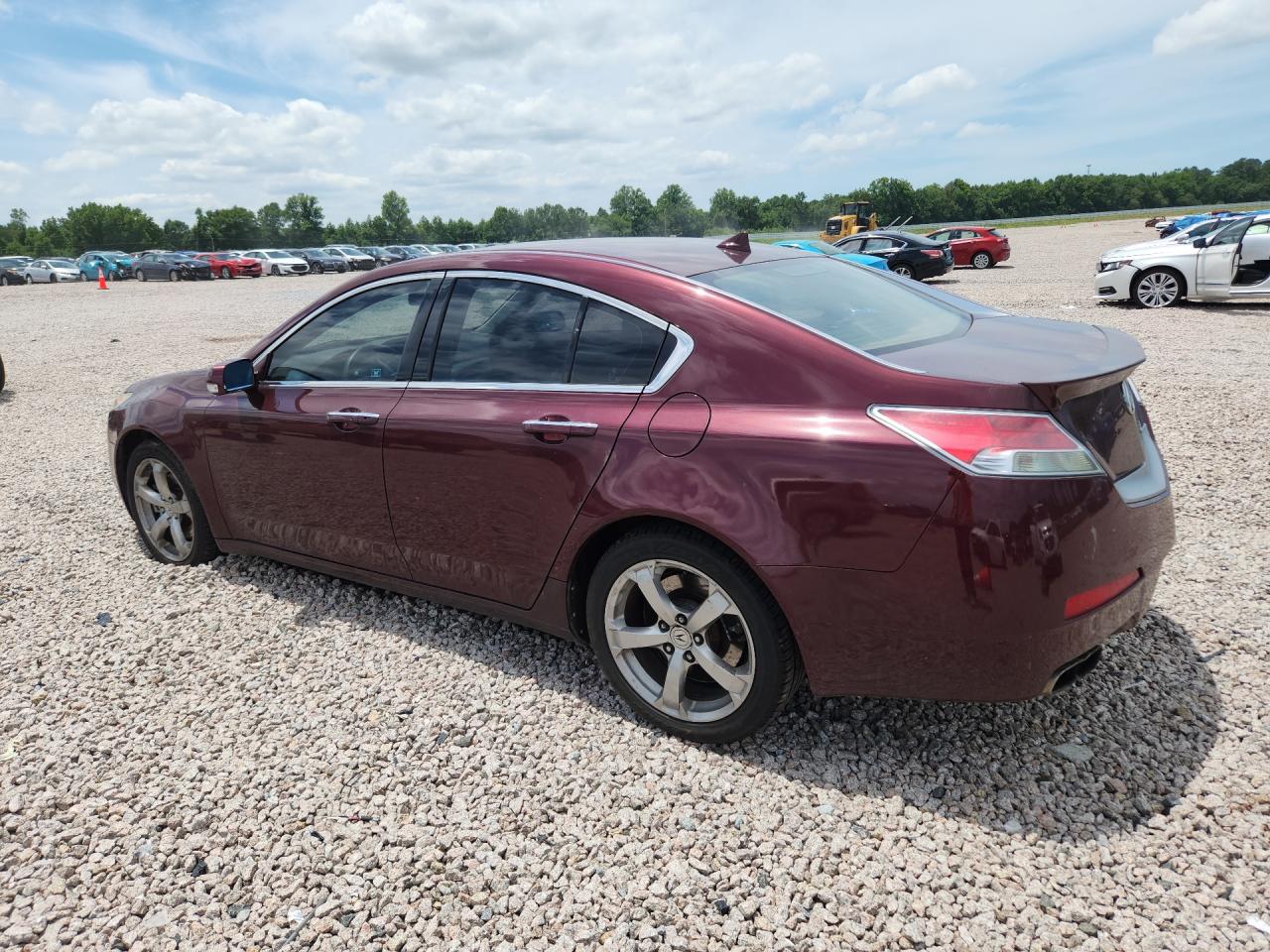 2010 Acura Tl Бордовый vin: 19UUA9F52AA003632