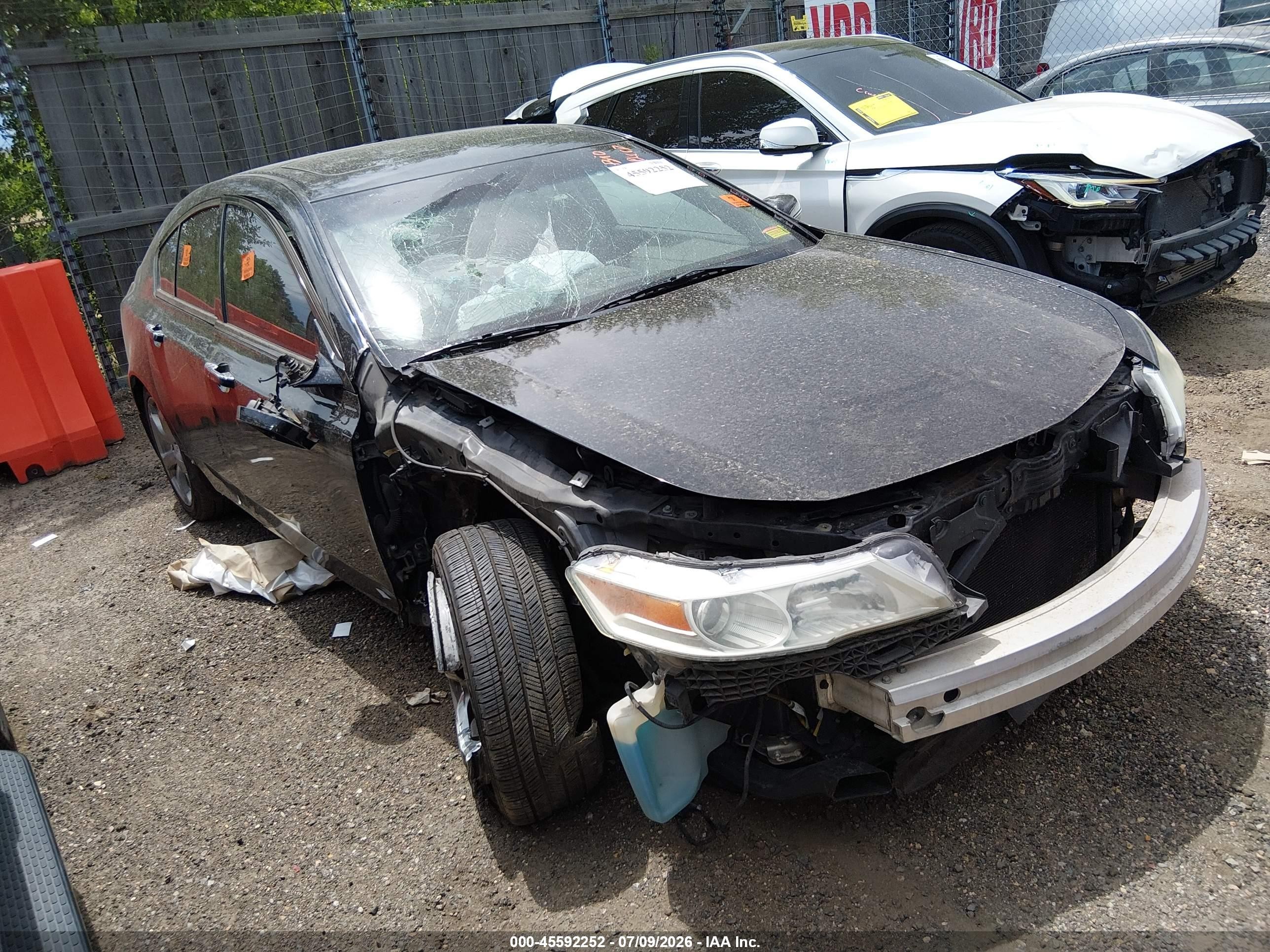 2010 Acura Tl 3.7 Black vin: 19UUA9F52AA006420
