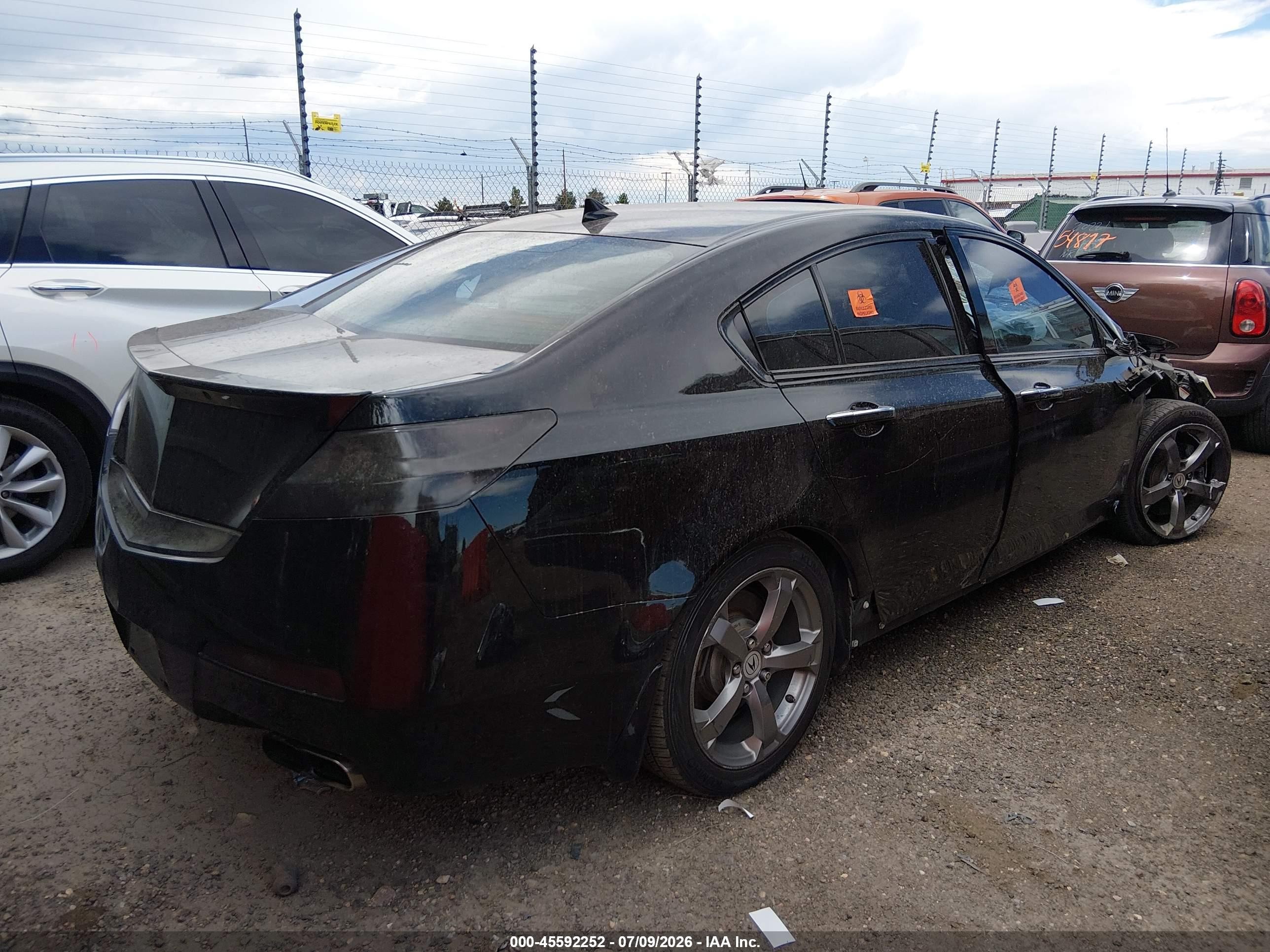 2010 Acura Tl 3.7 Black vin: 19UUA9F52AA006420